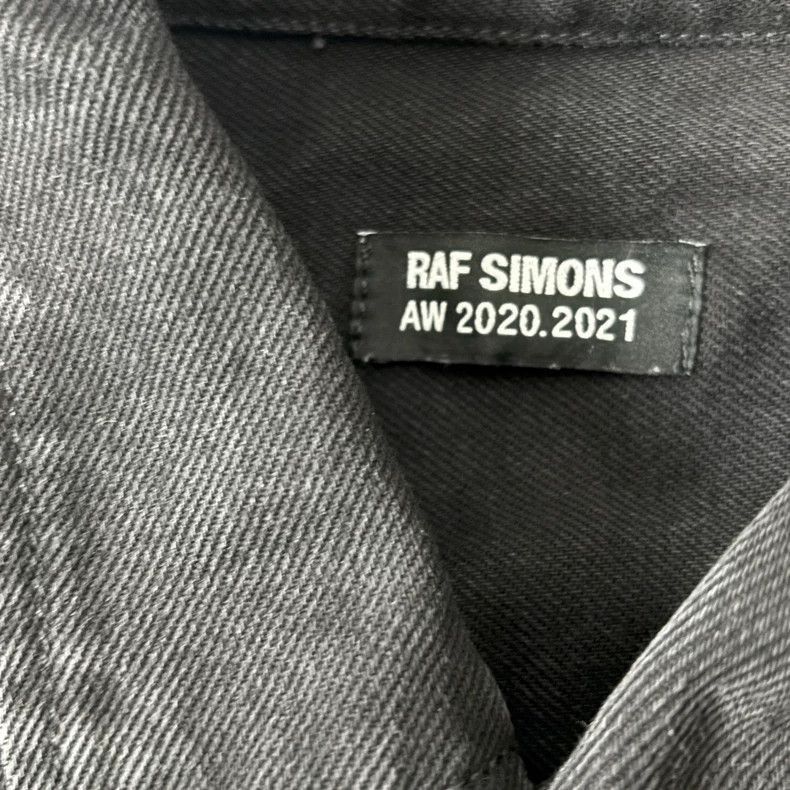 Raf Simons Raf Simons Black Denim Jacket for Spring Size US M / EU 48-50 / 2 - 4 Thumbnail
