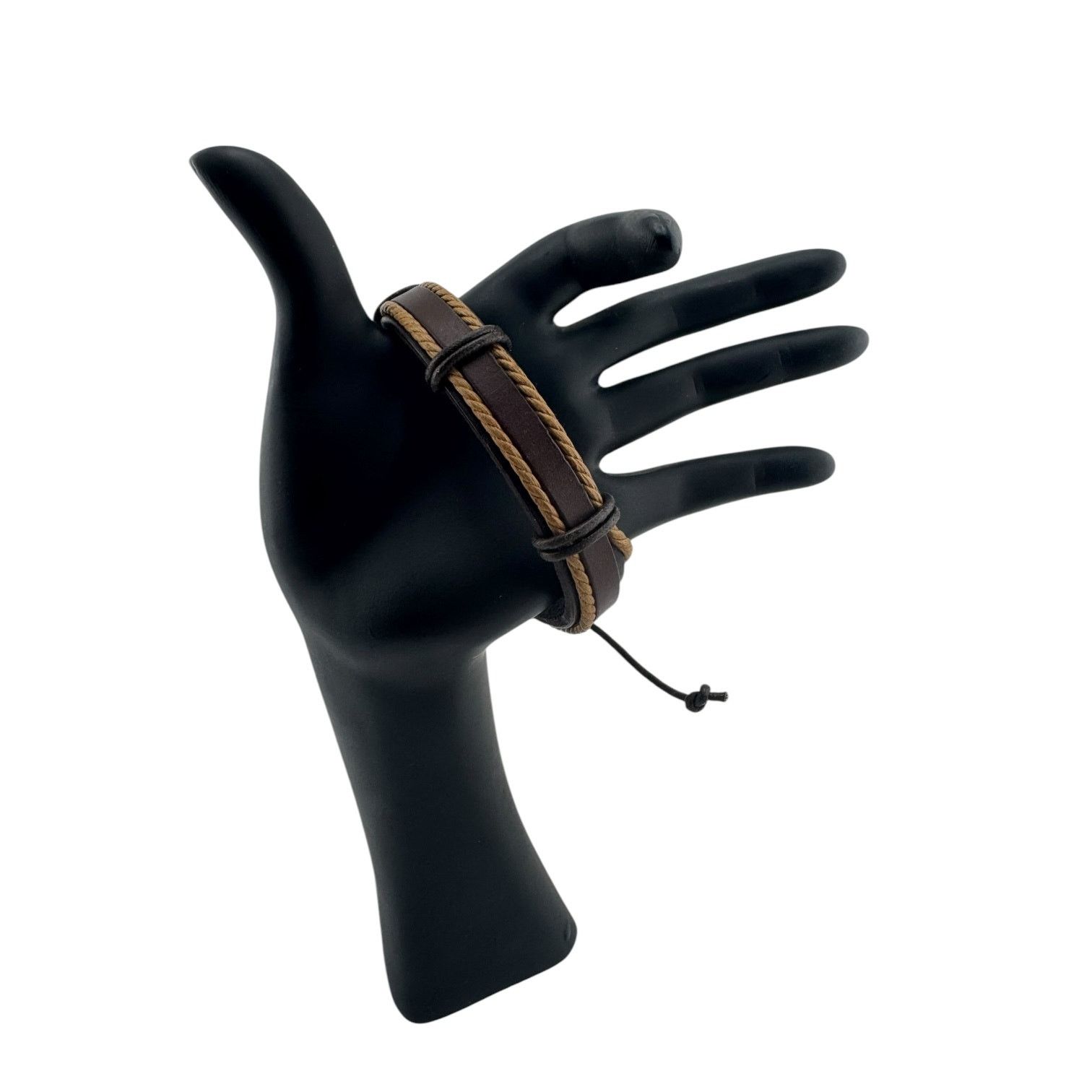 Other Rebel Braided Cuff: Adjustable Anarchy for Any Wrist Size ONE SIZE - 3 Thumbnail