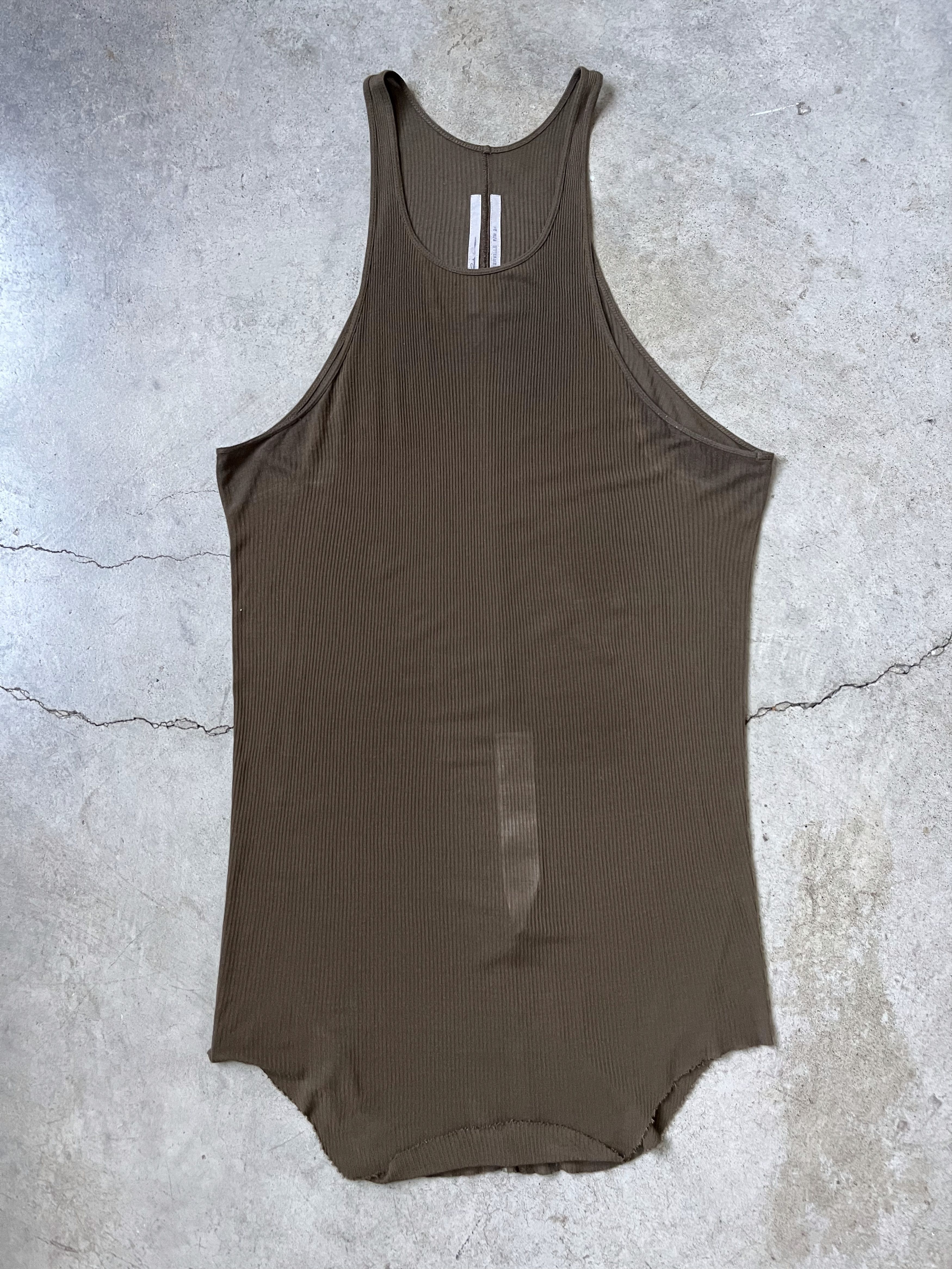トップス Rick Owens STROBE 22FW Tank top Rick Owens NWT - Strobe FW22 Knit Net Tank | Grailed
