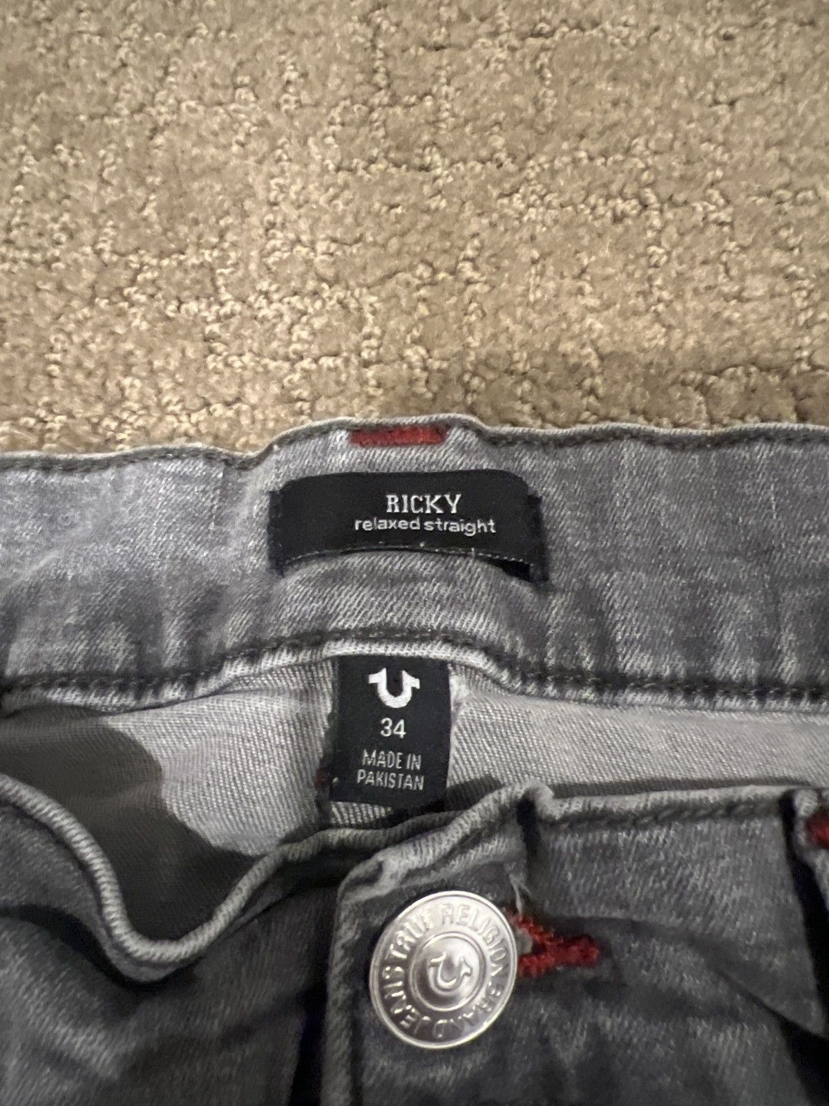 True Religion True Religion Jeans Size US 34 / EU 50 - 3 Thumbnail