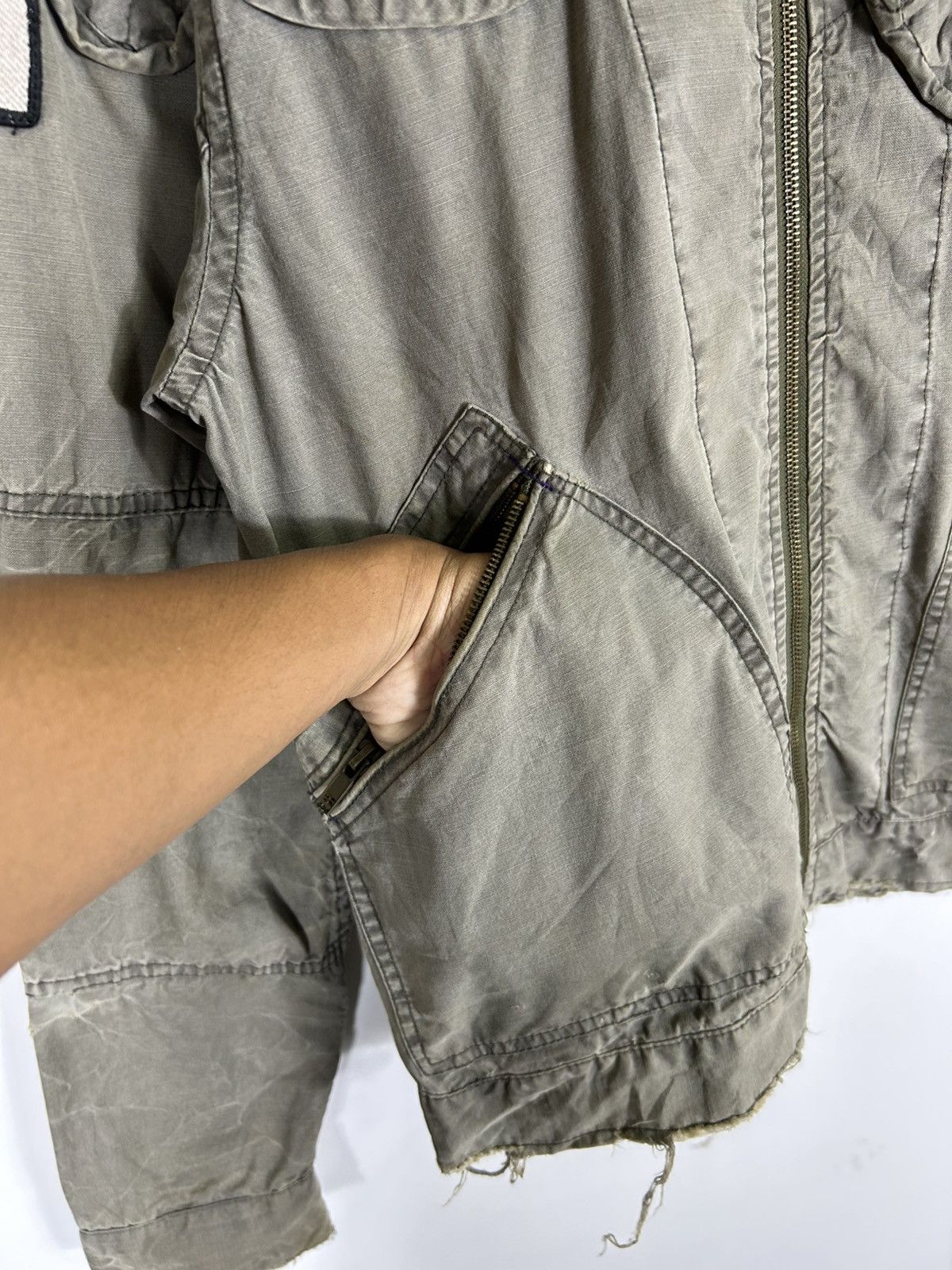 Prps ⚡️Vintage Y2K Prps Distressed Style Zipper Jacket Size US S / EU 44-46 / 1 - 6 Thumbnail