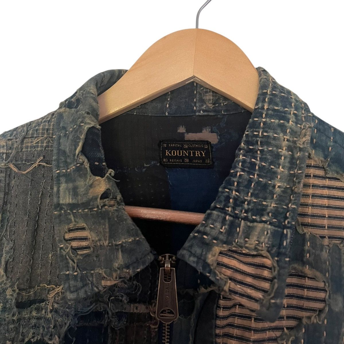 Kapital × Kapital Kountry Kapital Maria boro denim jacket Size US M / EU 48-50 / 2 - 2 Thumbnail