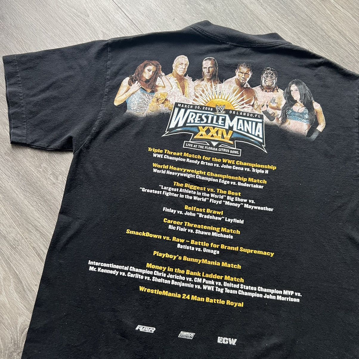 Band Tees Vintage wrestlemania t shirt undertaker big show Size US L / EU 52-54 / 3 - 2 Thumbnail
