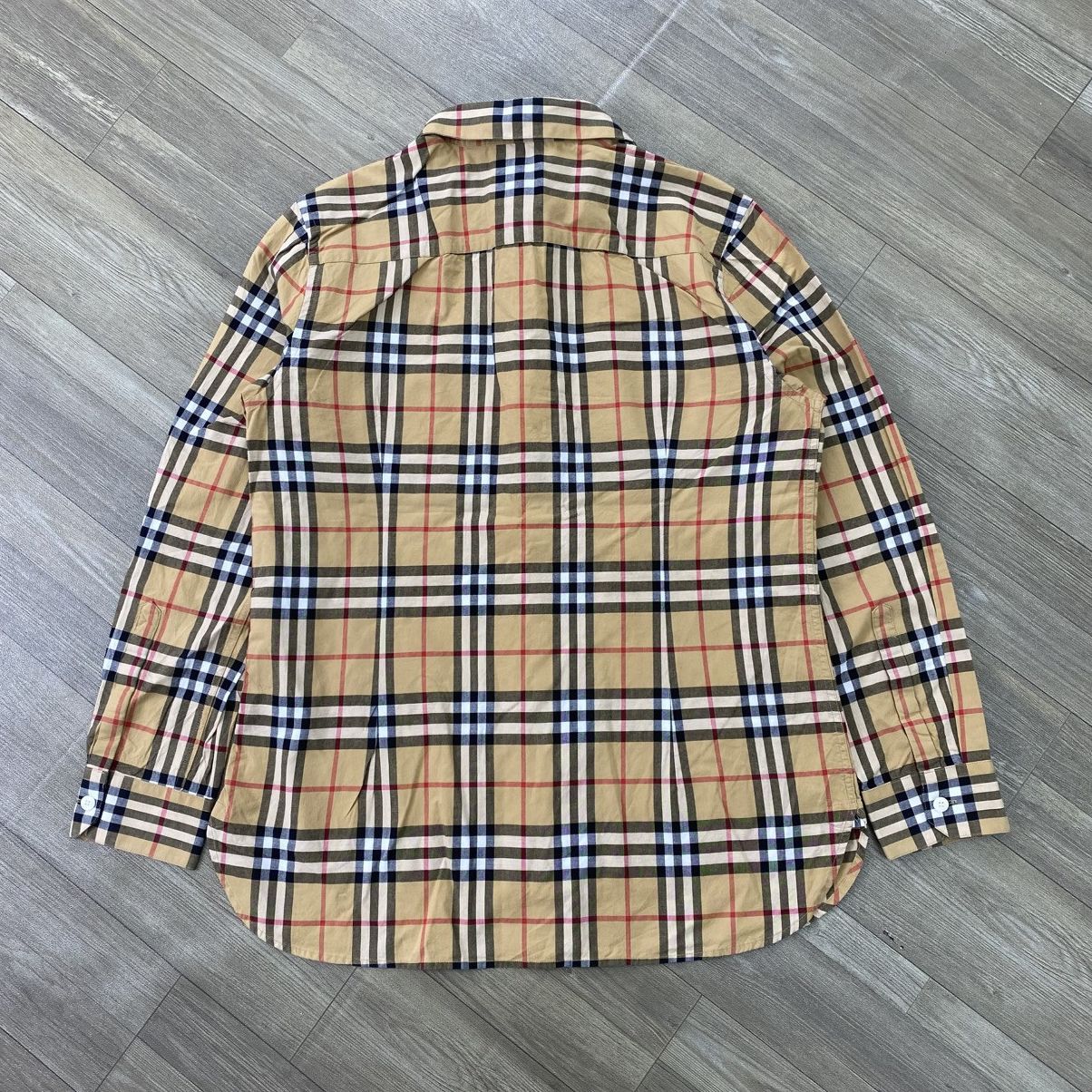 Burberry Burberry London Nova Check Plaid Button Up Shirt Luxury Size US S / EU 44-46 / 1 - 15 Thumbnail