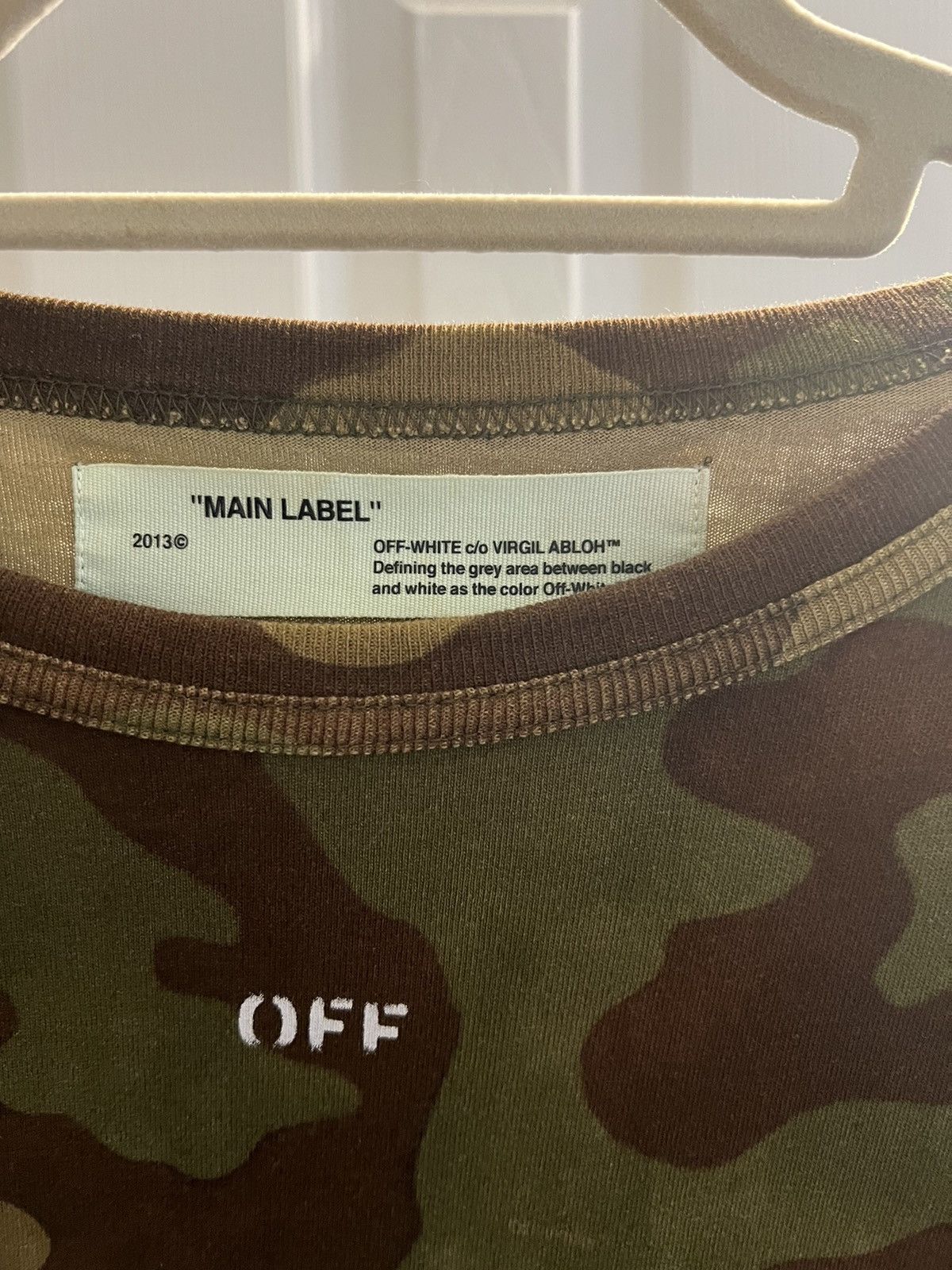 Off-White Off-White Camo Shirt Size US S / EU 44-46 / 1 - 4 Thumbnail