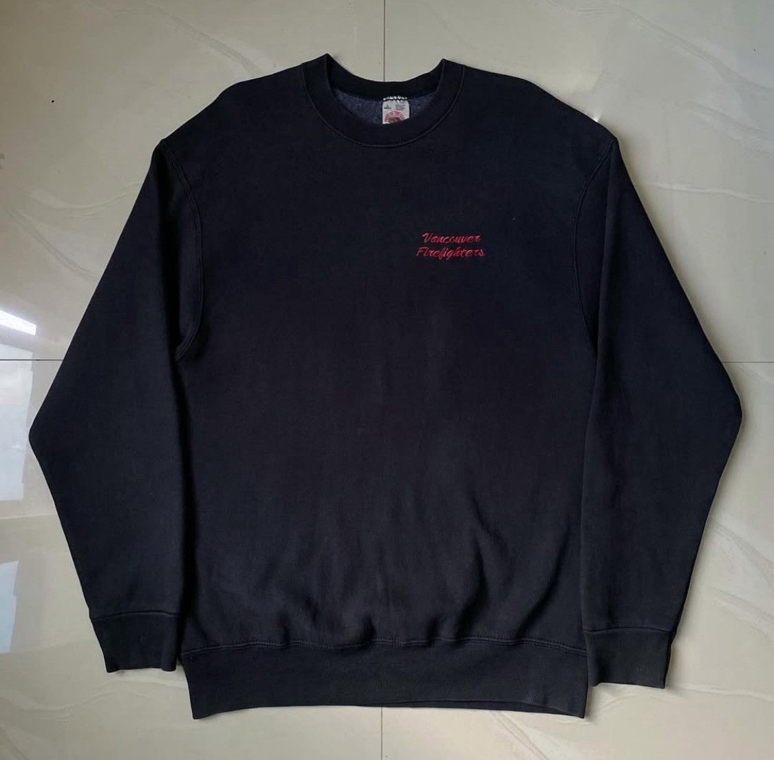 Fruit Of The Loom Vintage VancouverFirefighters, Fruit Of The Loom Sweatshirt Size US L / EU 52-54 / 3 - 2 Thumbnail