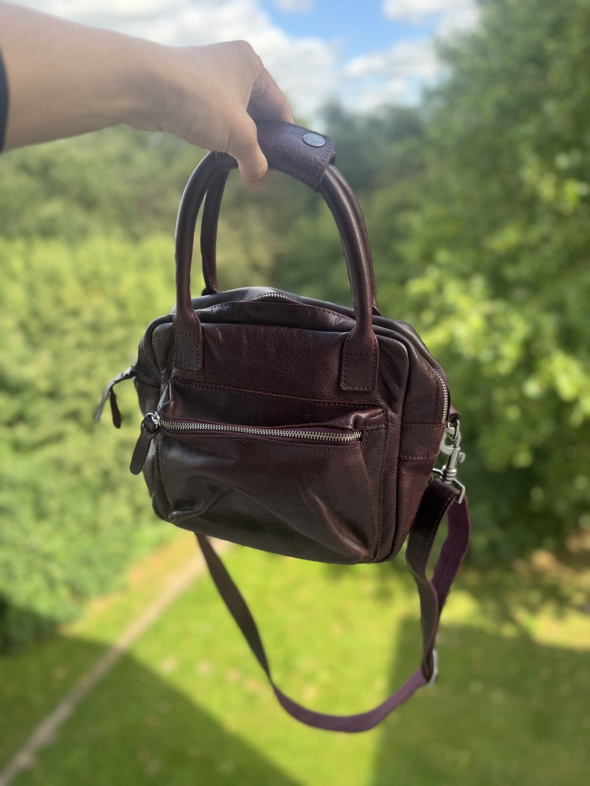 Other Cowboys Leather Shoulder Bag Vintage Size ONE SIZE - 2 Thumbnail