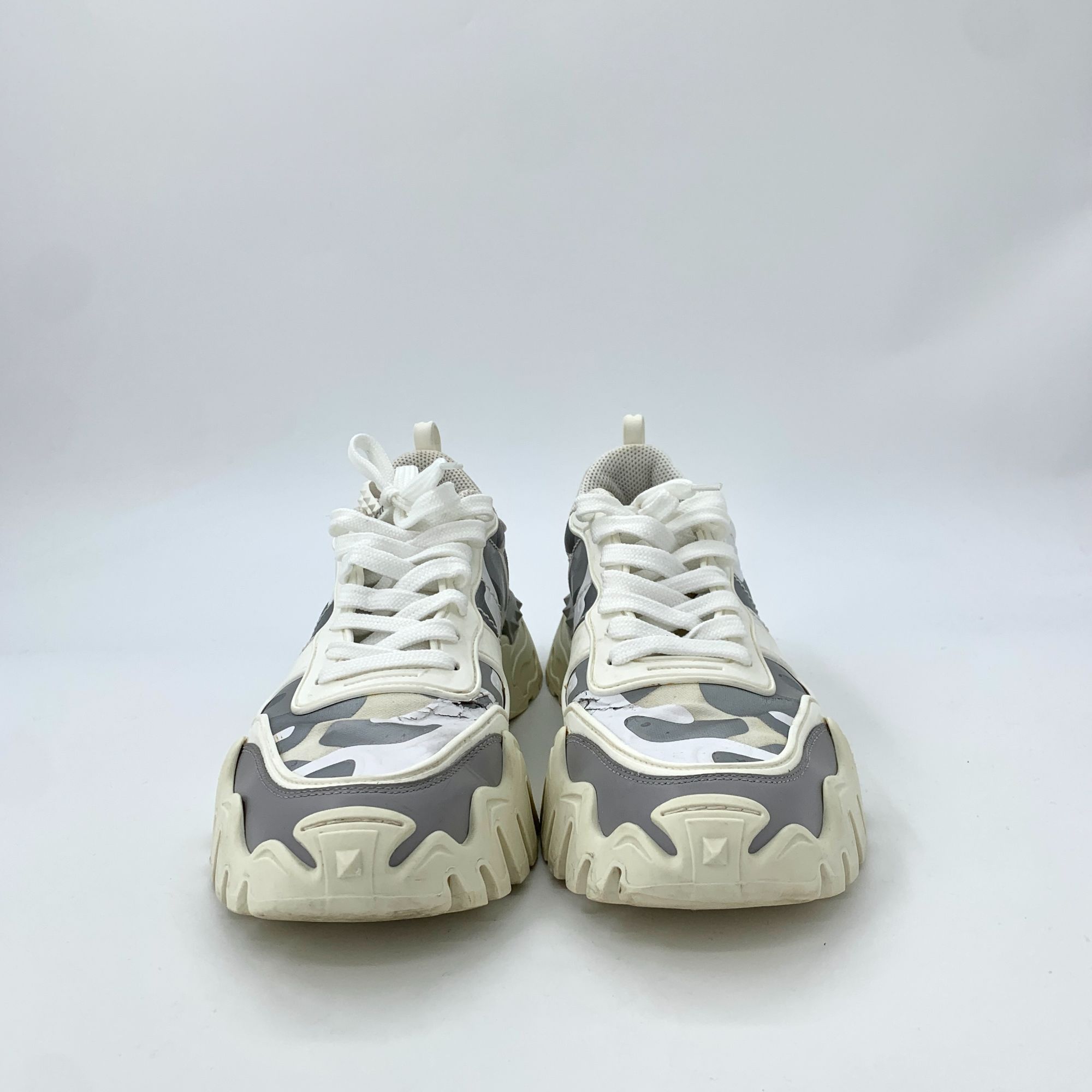 Valentino Q11911 Valentino Camouflage Design Chunky Sneakers Size US 9 / EU 42 - 3 Thumbnail