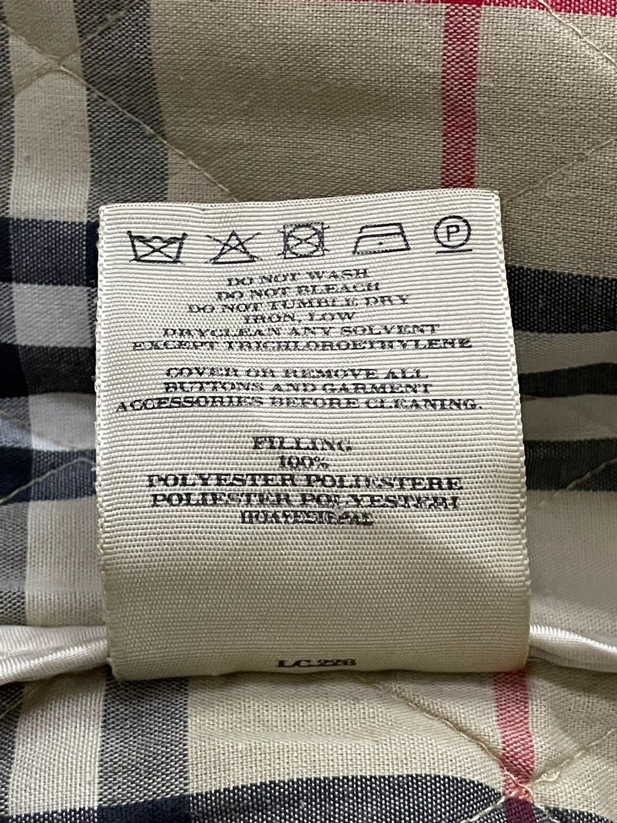 Burberry Burberry London Nova Check Quilted Liner Jacket England Made Size US M / EU 48-50 / 2 - 14 Thumbnail