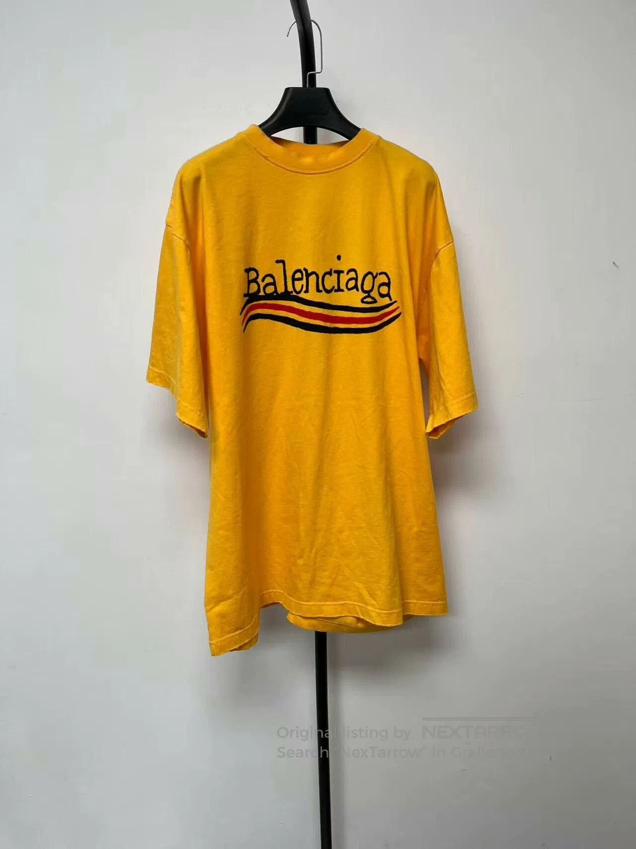 Balenciaga Balenciaga Letter Print Short Sleeve T-Shirt. Size US L / EU 52-54 / 3 - 1 Thumbnail