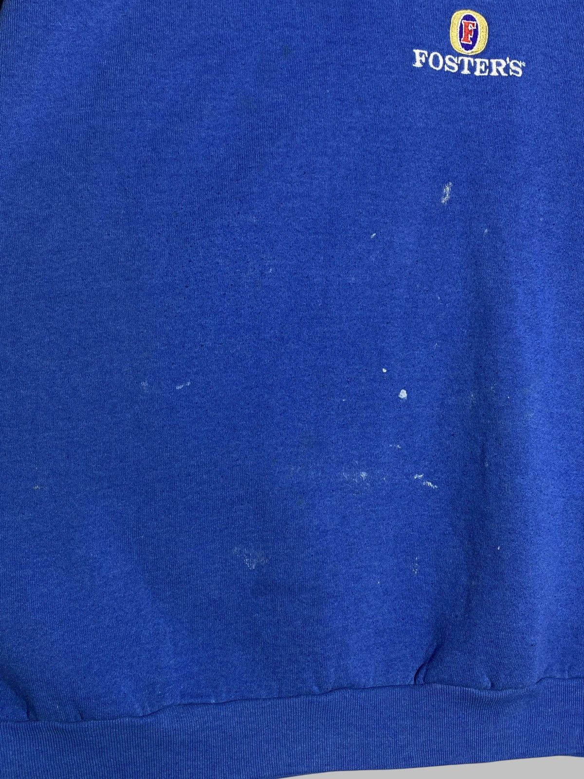 Other Vintage 80s Fosters Staff Distressed Sweatshirt Screen Stars Size US XL / EU 56 / 4 - 6 Thumbnail