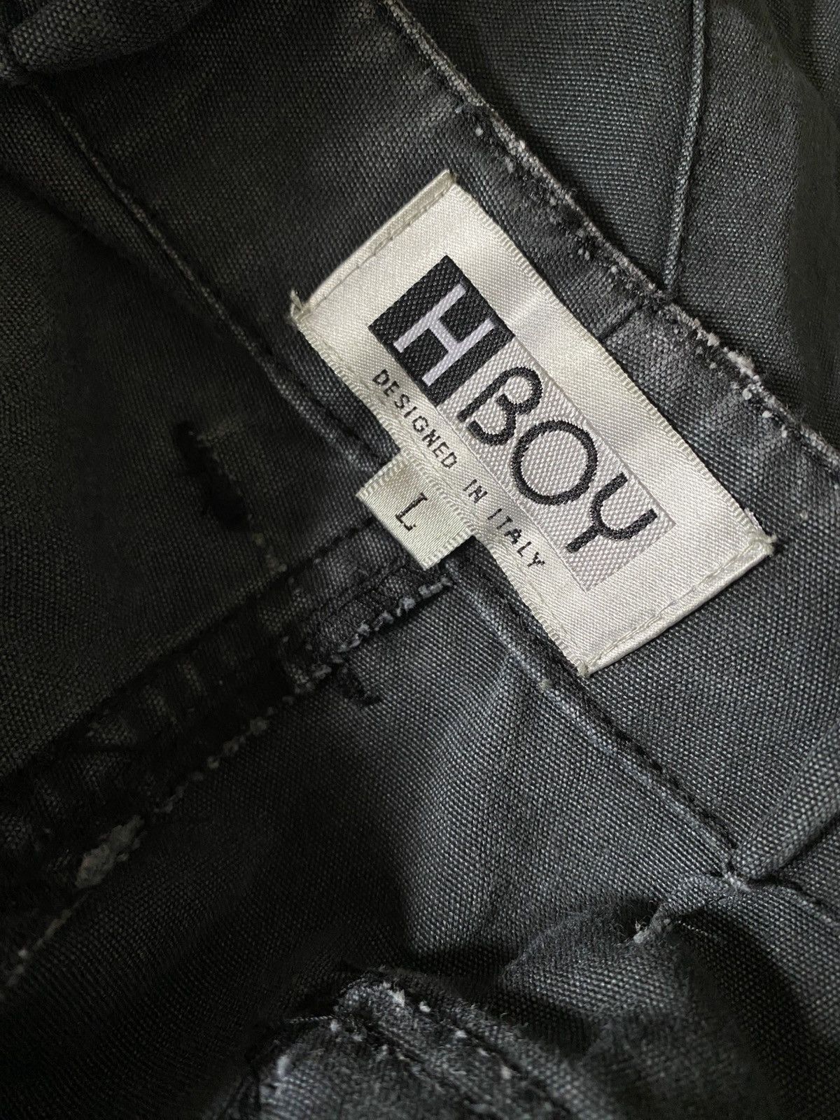 Japanese Brand Vintage Y2K Archive M-Pocket Mesh Venti Cargo Pants Charcoal Size US 34 / EU 50 - 7 Thumbnail