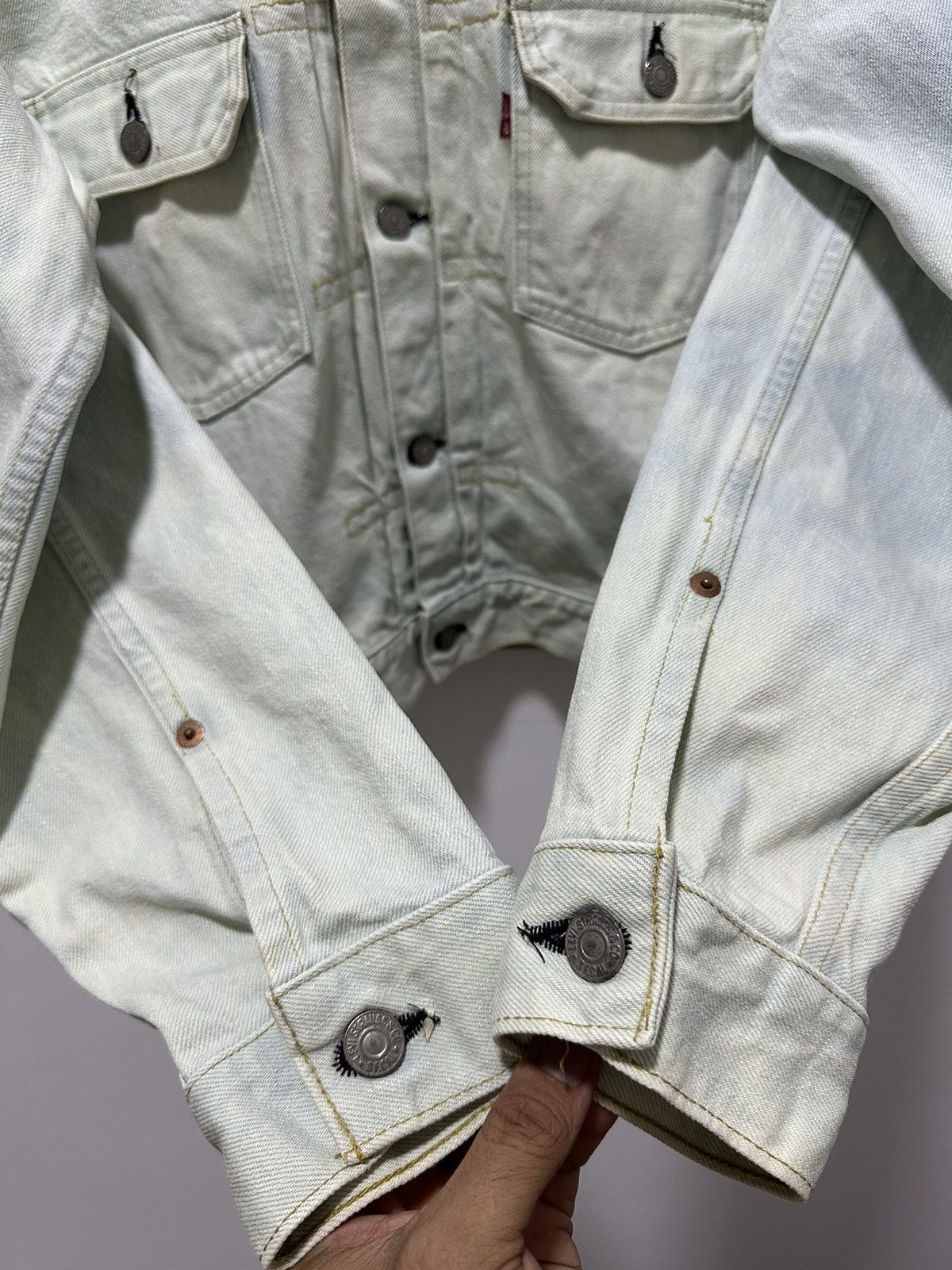 Levi's Vintage Clothing Vintage Levi’s Tracker Denim Jacket Big E Stonewash Design Size US M / EU 48-50 / 2 - 7 Thumbnail