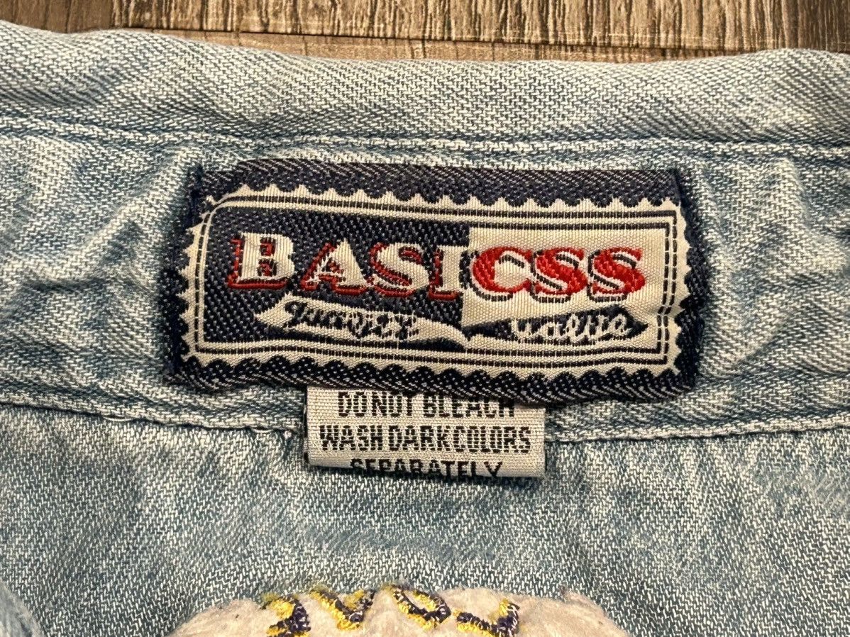 Other Vintage Wolfgang Puck Button-Up Jean Denim Shirt by Basics Size US M / EU 48-50 / 2 - 6 Thumbnail