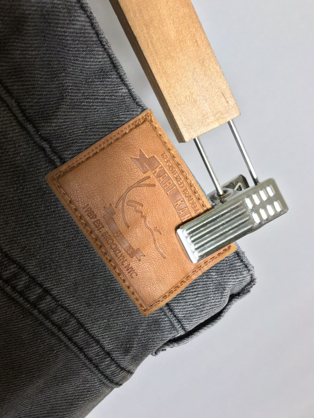 Karl Kani Karl Kani Mens Cargo Denim Y2K Baggy Fit Jeans Gray SMALL Size US 32 / EU 48 - 8 Thumbnail