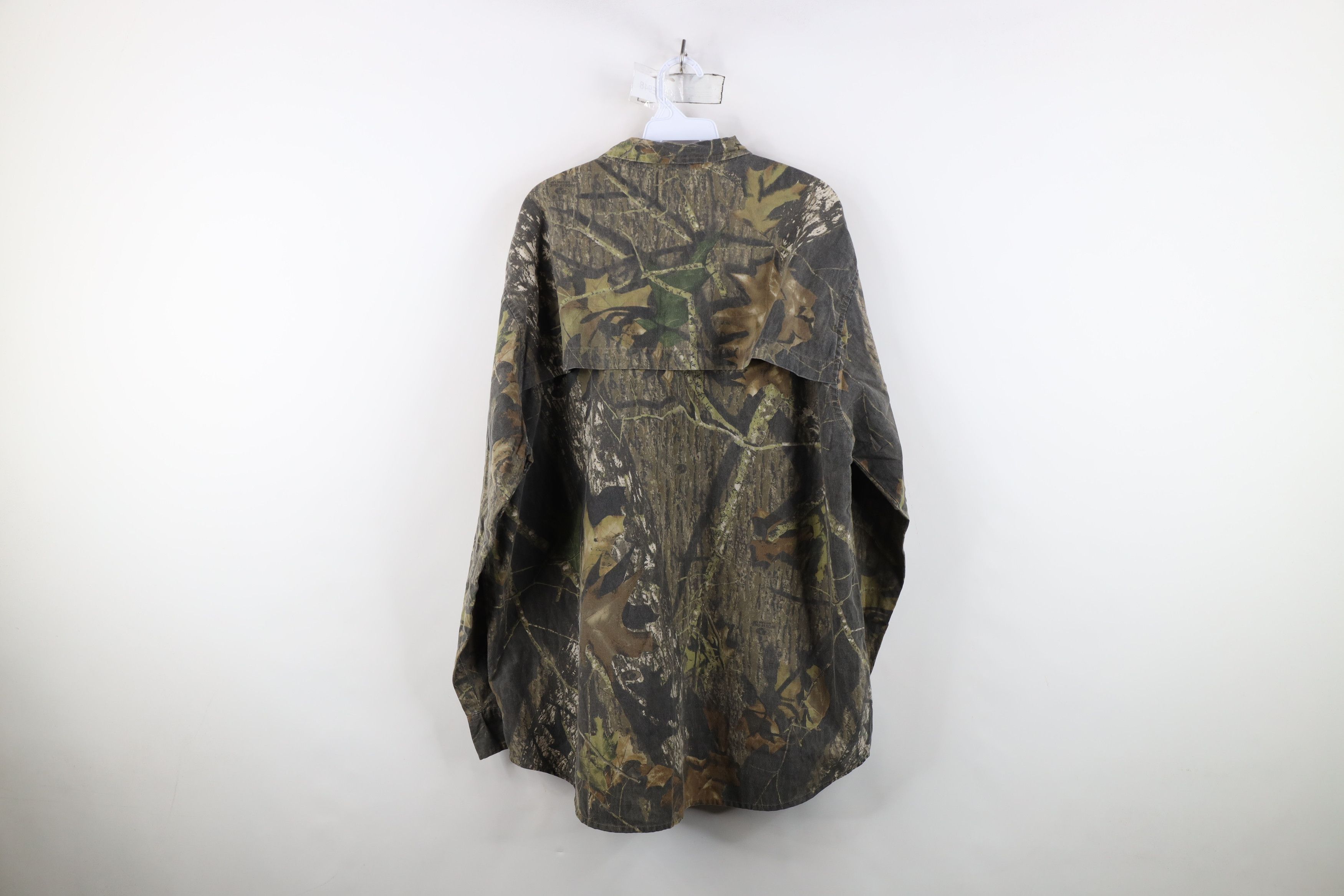 Mossy Oaks Vintage Mossy Oak Camouflage Field Hunting Button Shirt Size US XL / EU 56 / 4 - 11 Thumbnail
