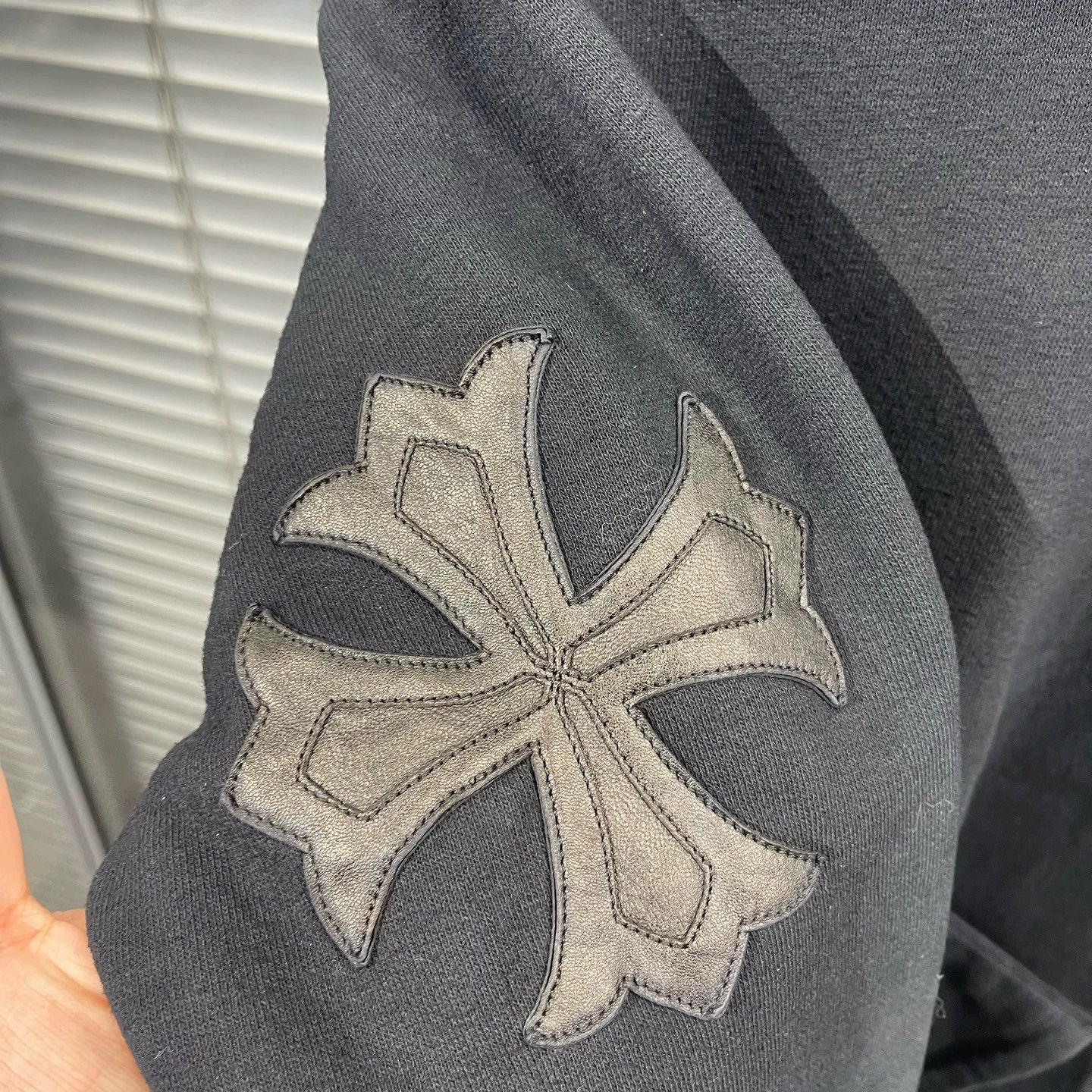 Chrome Hearts Chrome Hearts Cross Patch Hoodie Black M 99 New Size US M / EU 48-50 / 2 - 5 Thumbnail
