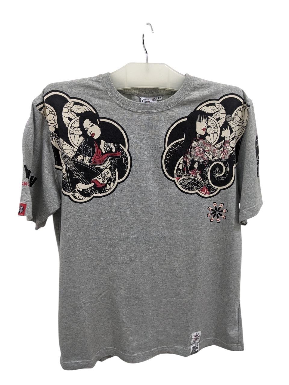 Japanese Brand HYSTERIC GLAMOUR INSPIRED T SHIRT GIRL TATTOO PEAK’D YELLOW Size US S / EU 44-46 / 1 - 1 Thumbnail