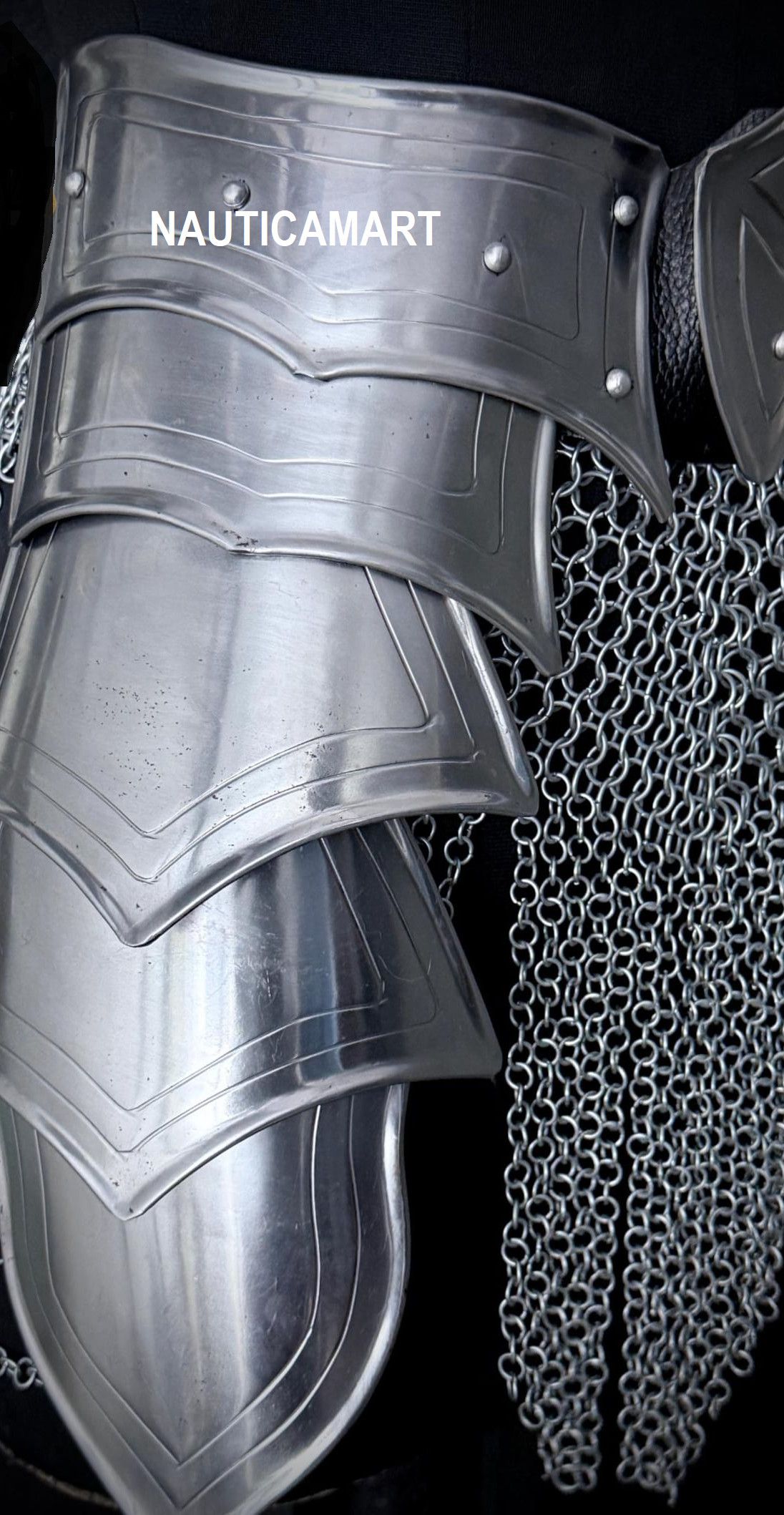 Other Authentic Medieval Women's Steel Armor Size ONE SIZE - 5 Thumbnail