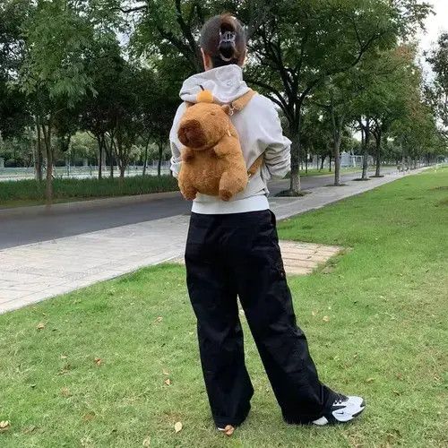 Japanese Brand Cute Animal Plush Backpack Size ONE SIZE - 7 Thumbnail