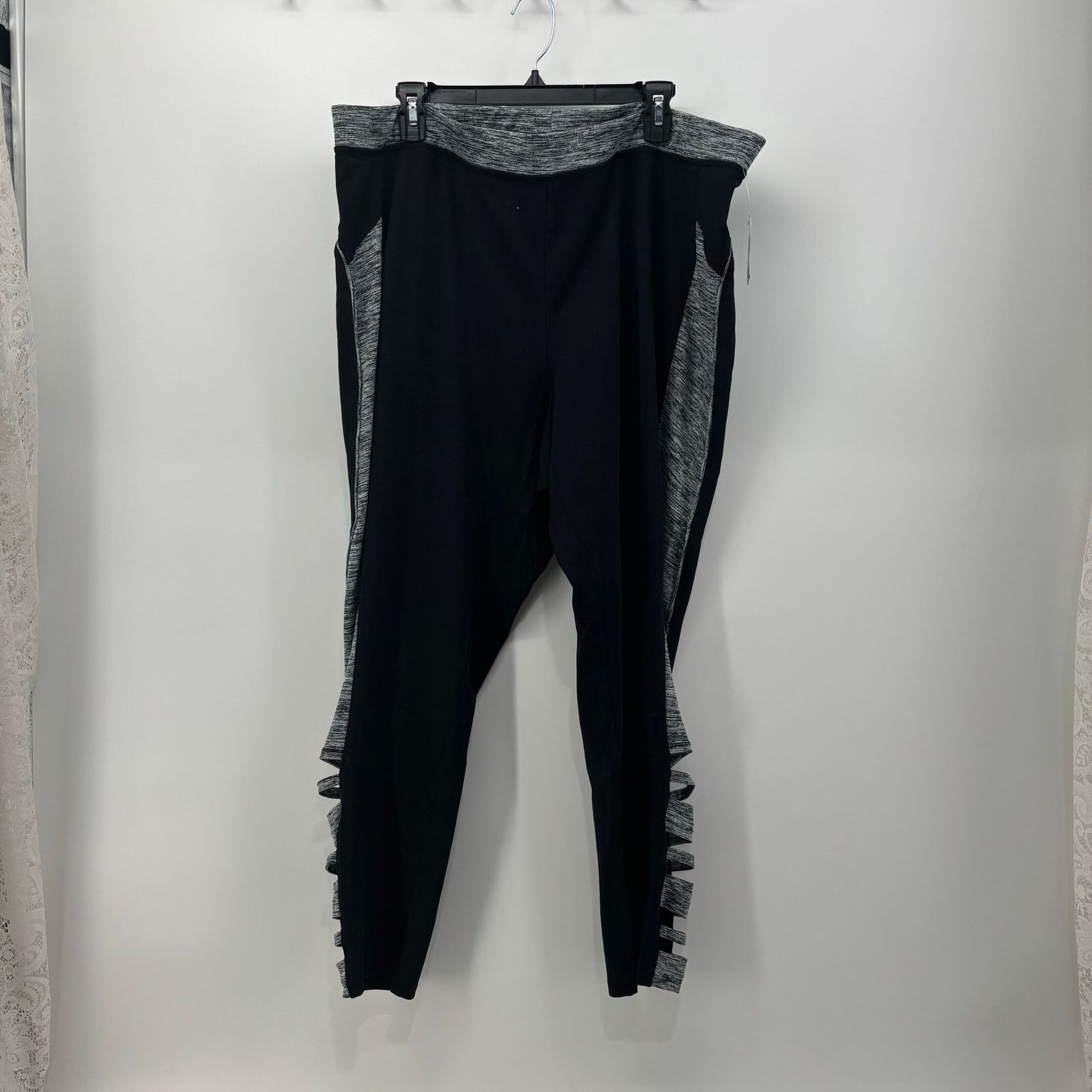 Other Catherines Womens Sz 3X Active Leggings Athletic Cotton Size 42" / US 20 - 2 Thumbnail