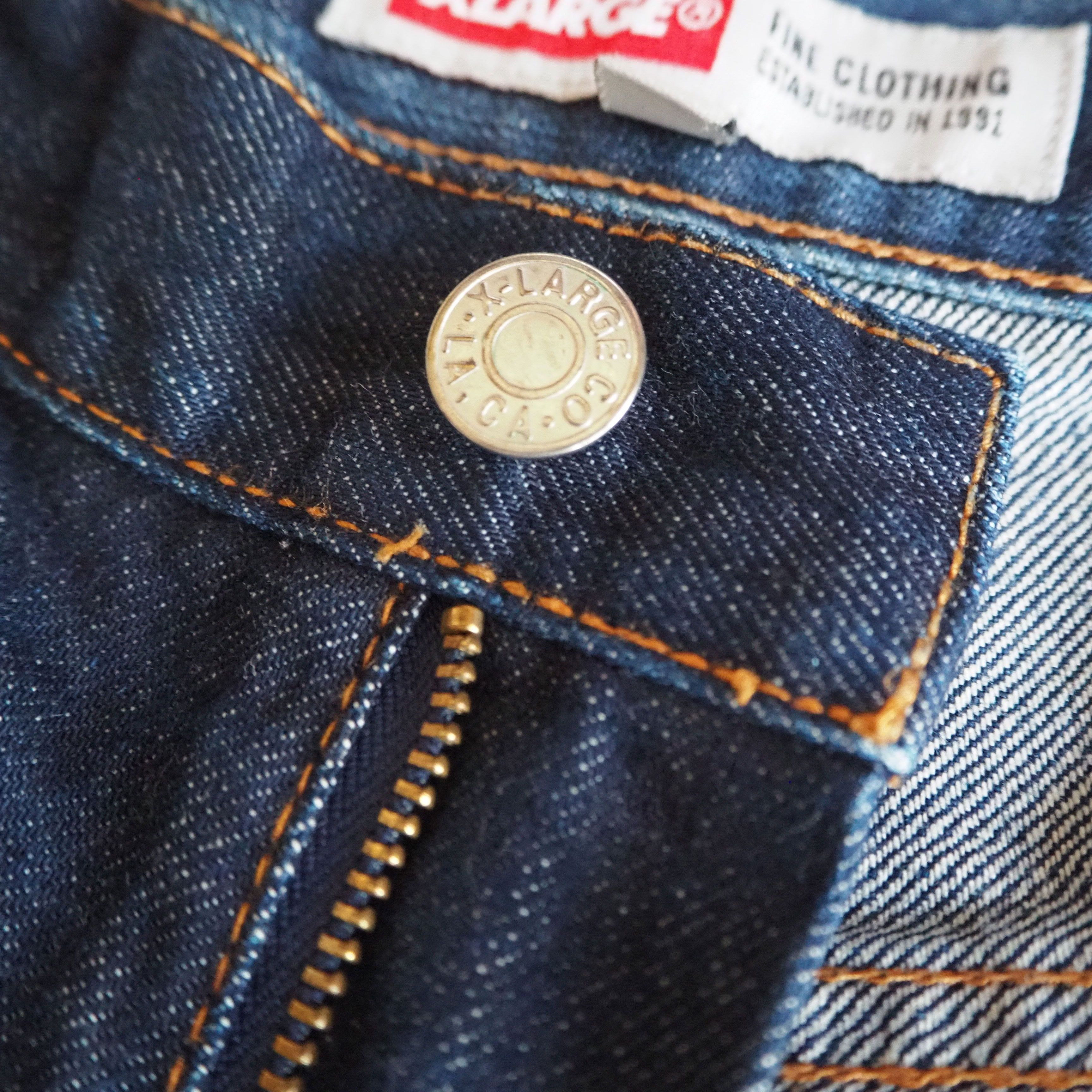 Xlarge XLARGE 0101604 W38 x L35 Pitbull Paint Selvedge Jeans Size US 38 / EU 54 - 7 Thumbnail
