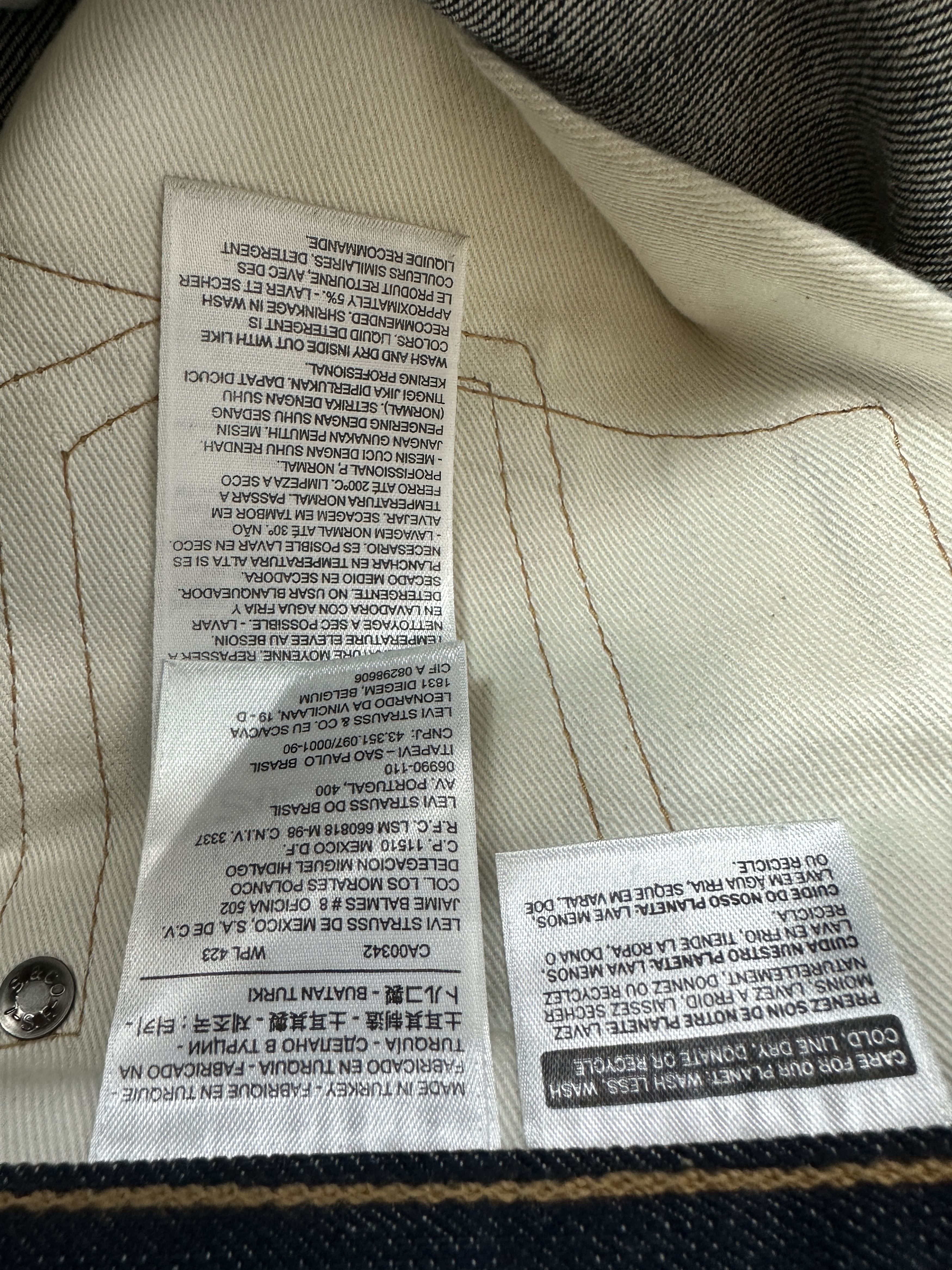 Levi's × Levi's Made & Crafted × Levi's Vintage Clothing Levi’s size M Peacoat / Trenchcoat 54% wool Size M / US 6-8 / IT 42-44 - 4 Thumbnail