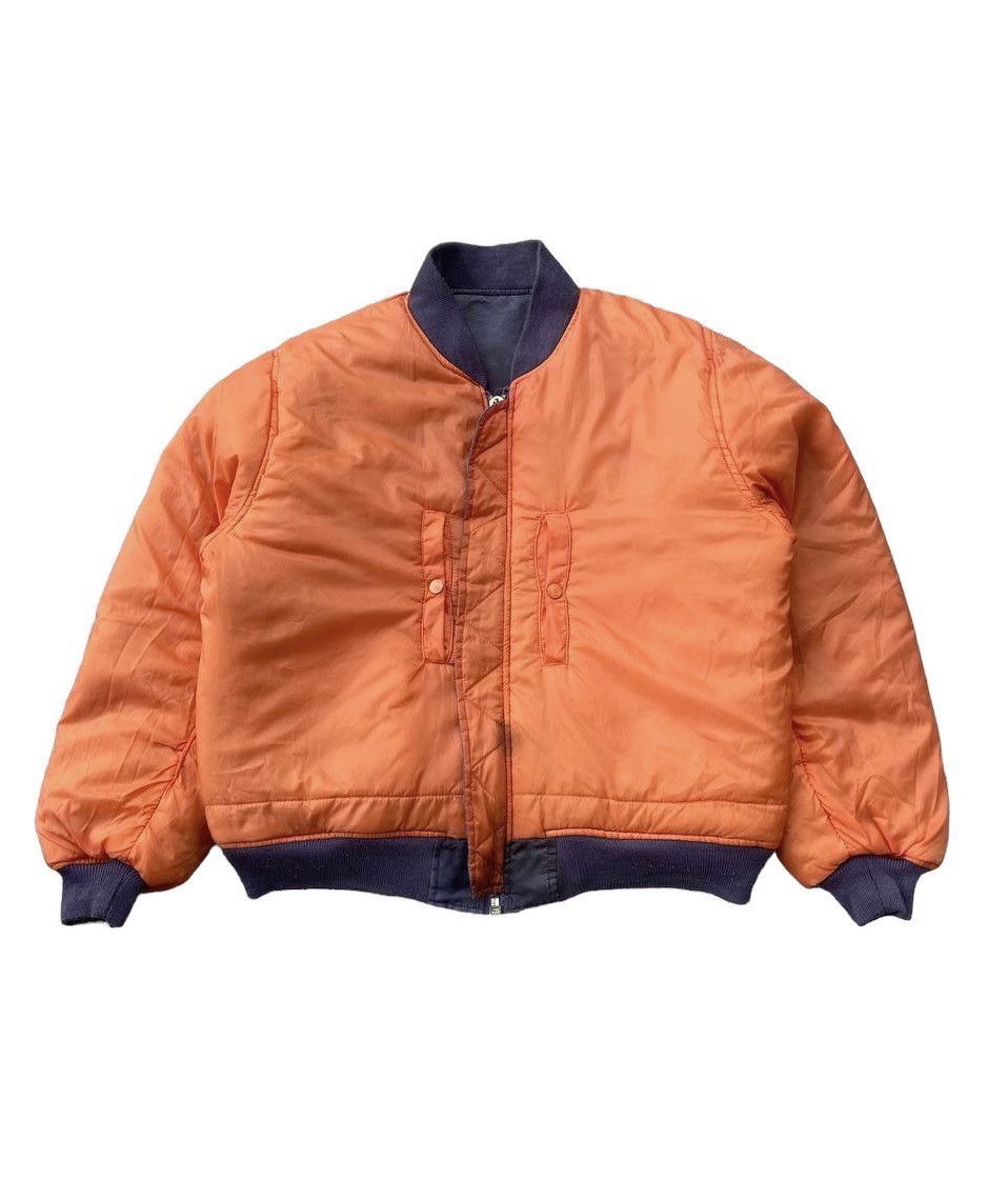 Vintage VINTAGE MA-1 KNOXVILLE MILITARY BOMBER JACKET Size US M / EU 48-50 / 2 - 3 Thumbnail
