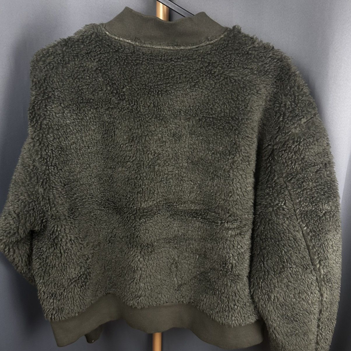 Uniqlo Vintage Uniqlo Army Green Sherpa Jacket Size US L / EU 52-54 / 3 - 5 Thumbnail
