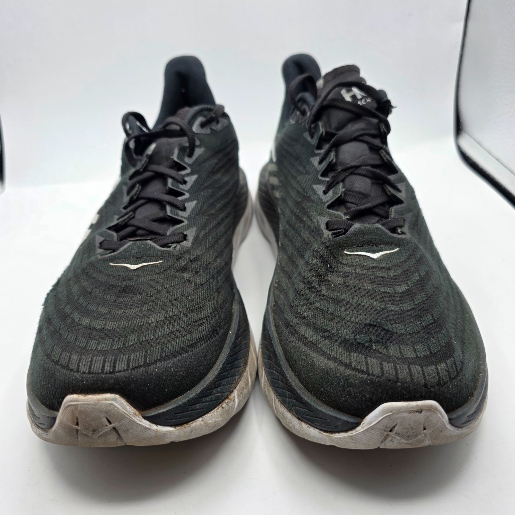 Hoka Hoka One One Mach 6 Mens Size 13 D Black White Athletic Shoe Size US 13 / EU 46 - 2 Thumbnail