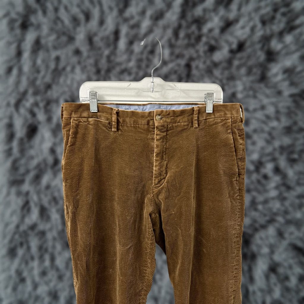 Polo Ralph Lauren Polo Ralph Lauren Corduroy Pants Mens 36x30 Brown Classic Fit YKK Size US M / EU 48-50 / 2 - 1 Thumbnail