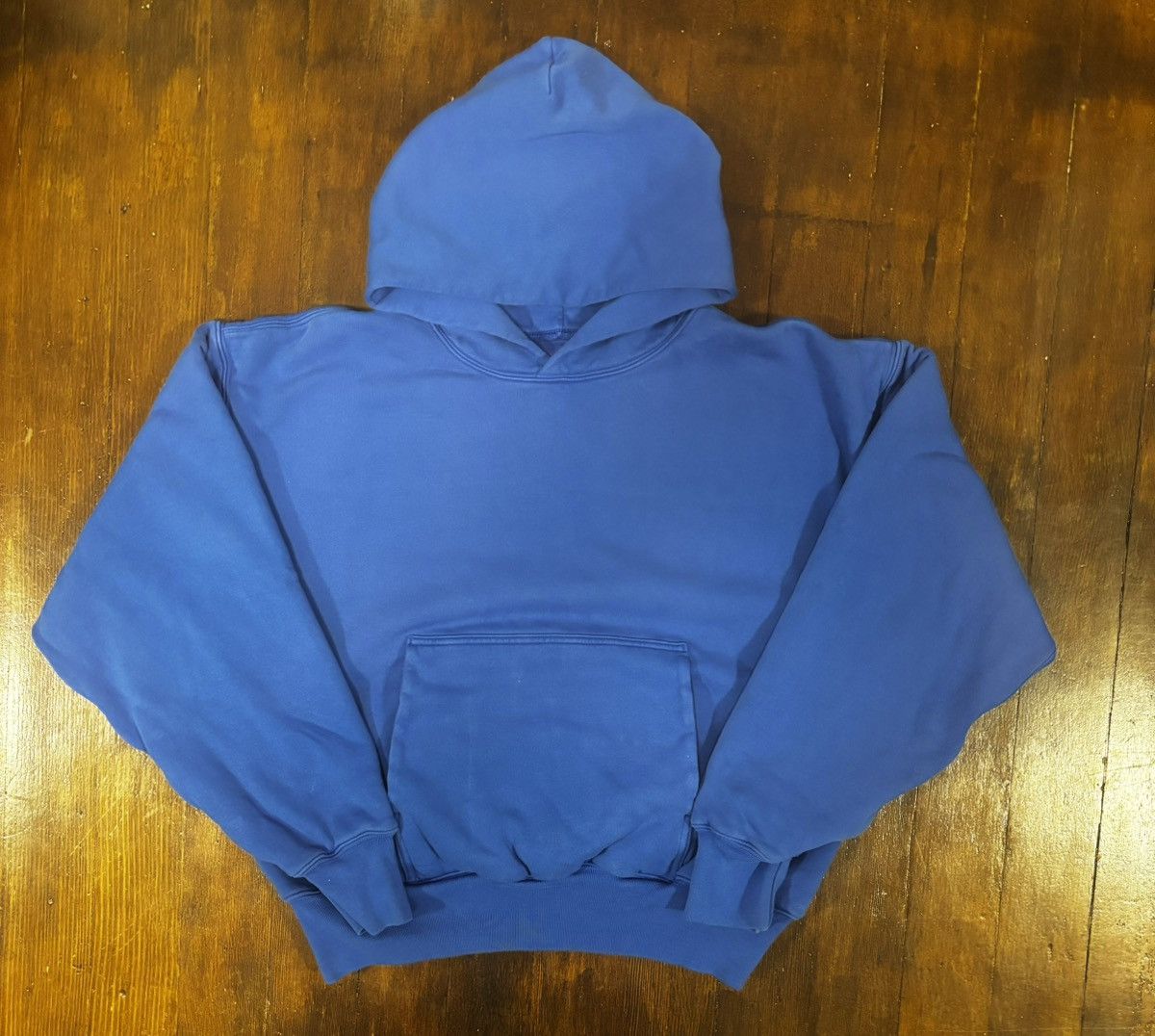 Gap × Kanye West × Yeezy Yeezy Gap Perfect Hoodie Blue Size US L / EU 52-54 / 3 - 2 Thumbnail