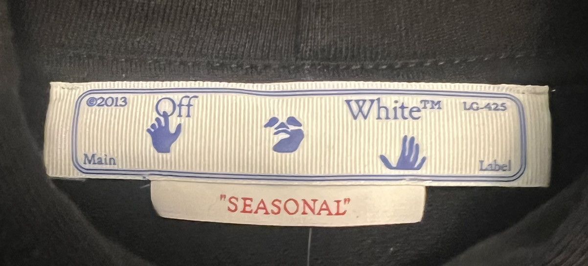 Designer × Off-White Authentic Off White Neen Arrow Skate Hoodie black medium Size US M / EU 48-50 / 2 - 6 Thumbnail