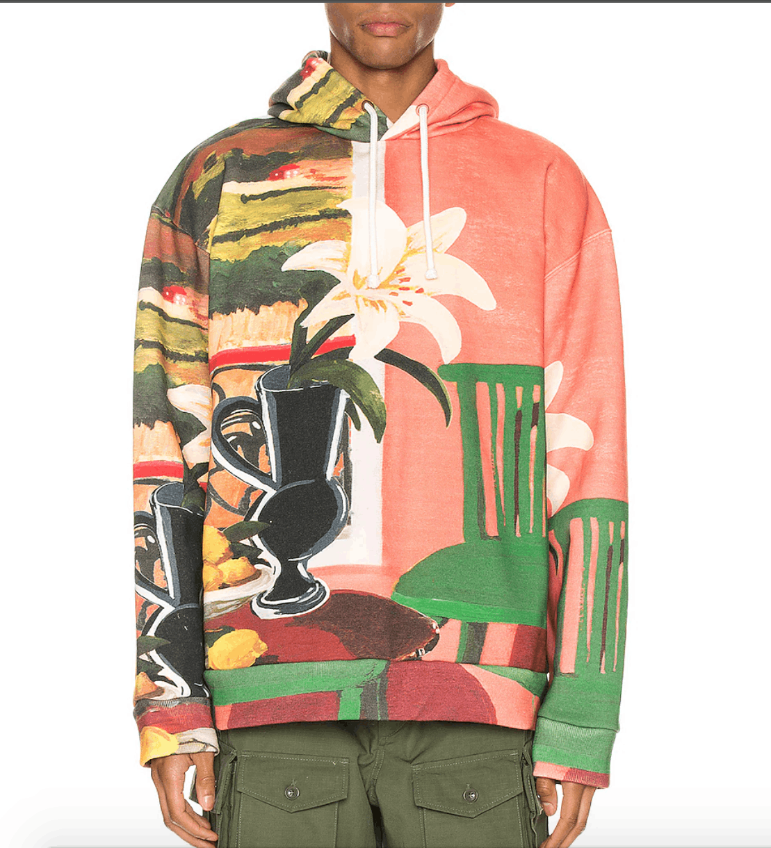 Jacquemus JACQUEMUS Le Sweat Tableau Hooded Sweatshirt Size US S / EU 44-46 / 1 - 1 Thumbnail