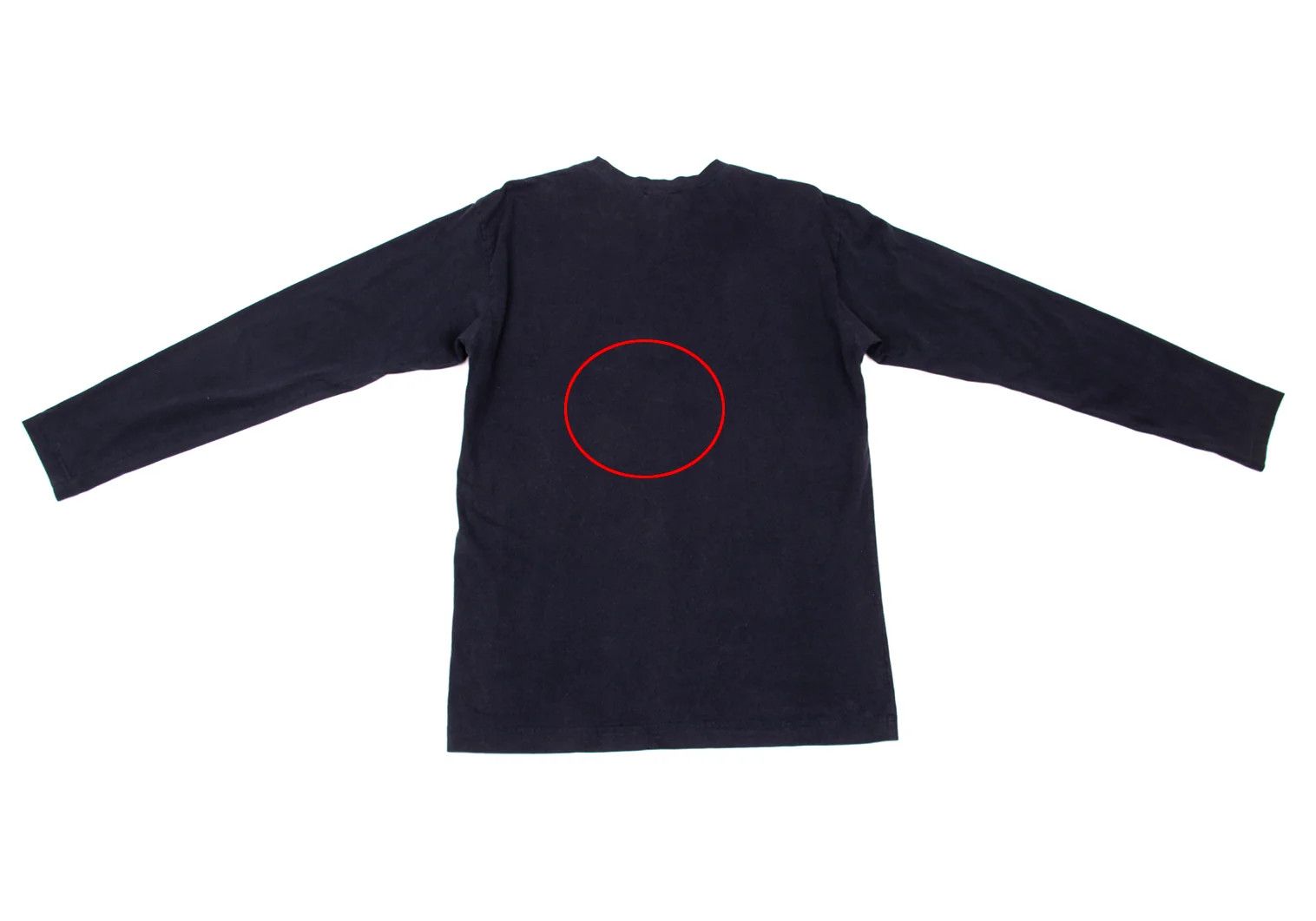 Issey Miyake Basic Long Sleeve Cut and Sewn Top in Navy Blue Size US M / EU 48-50 / 2 - 11 Thumbnail