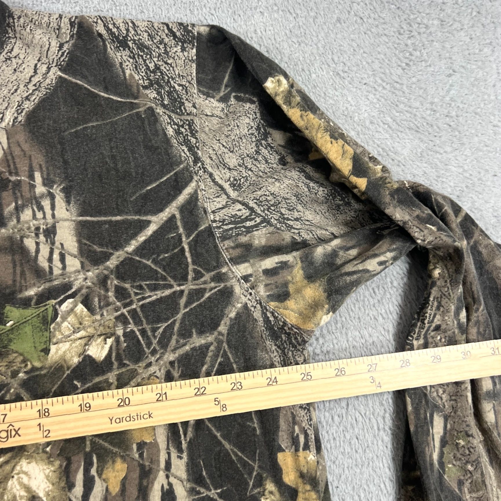 Vintage VINTAGE Mossy Oak Camo Shirt 90s Men XXL Long Sleeve Crew Neck Brown Camouflage Retro Size US XXL / EU 58 / 5 - 6 Thumbnail