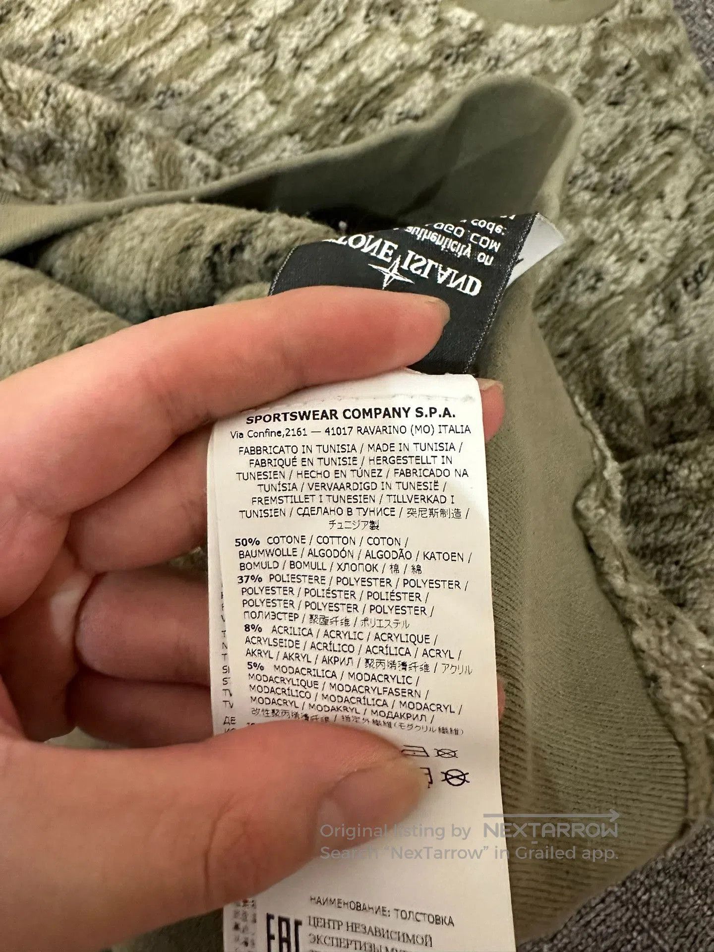 Stone Island Shadow Project Stone Island Shadow Project Fleece Sweatshirt. Size US XL / EU 56 / 4 - 3 Thumbnail