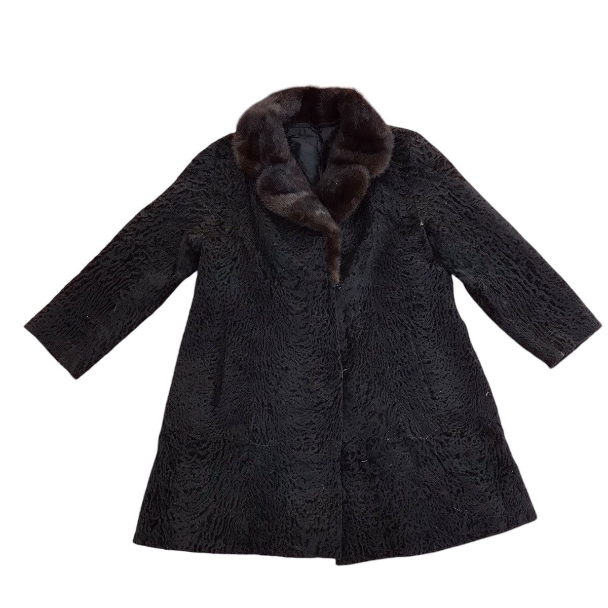 14th Addiction × If Six Was Nine RARE FUR JACKET WINTER FASHION Size M / US 6-8 / IT 42-44 - 1 Thumbnail