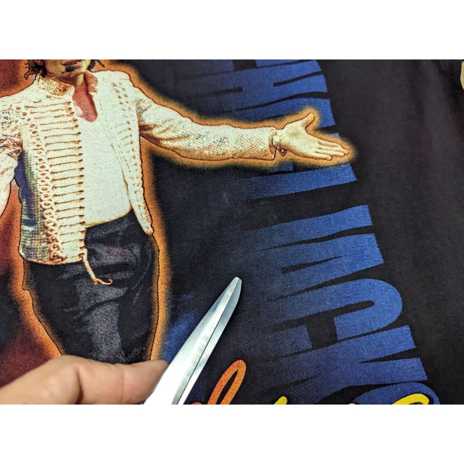 Vintage Hot Ice Michael Jackson Memorial T-Shirt Medium 2009 Pop Music Shirt Adult M Black Moisture Wicking Mens Size M / US 6-8 / IT 42-44 - 4 Thumbnail