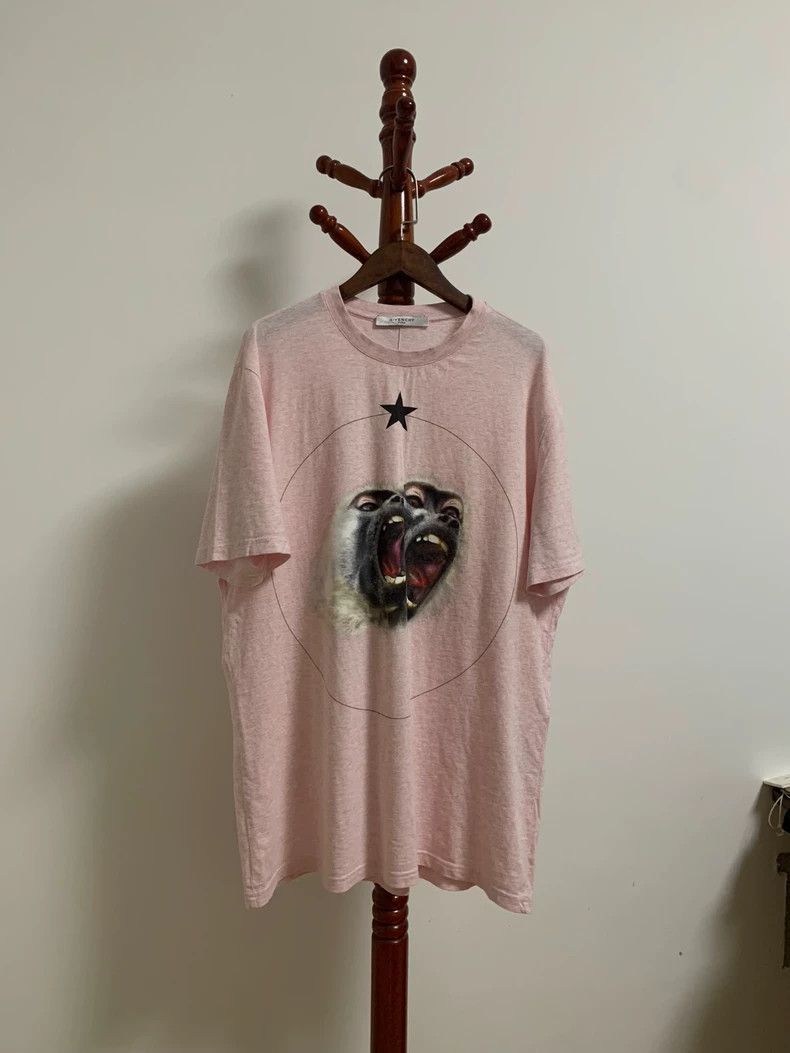 Givenchy Givenchy Rare Color Pink Twin Monkey Homosexual Monkey Shor Size US S / EU 44-46 / 1 - 1 Thumbnail