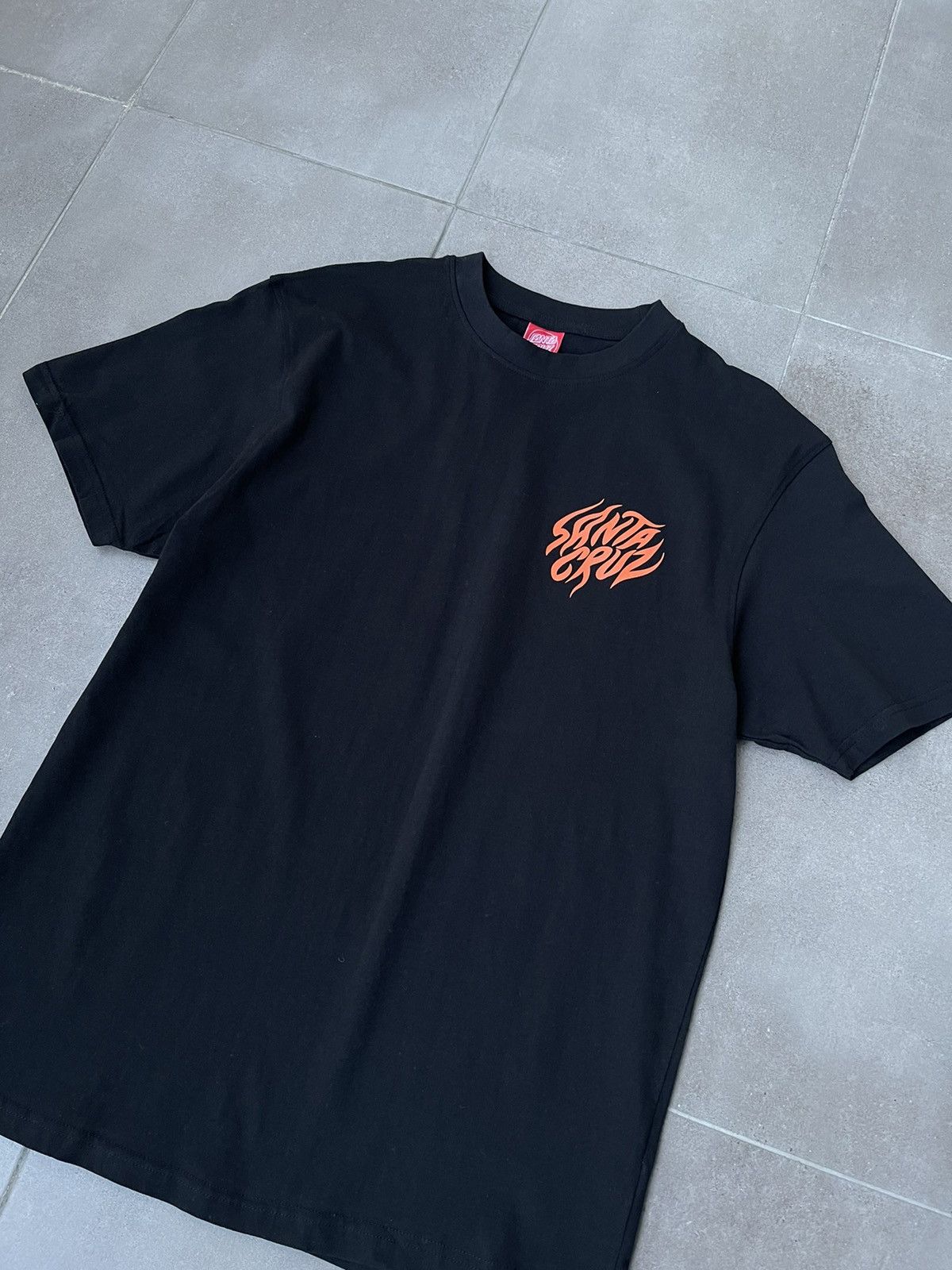 Santa Cruz Skateboards !DS! Santa Cruz Salba Tiger Hand Black Short Sleeve T-Shirt Size US M / EU 48-50 / 2 - 6 Thumbnail
