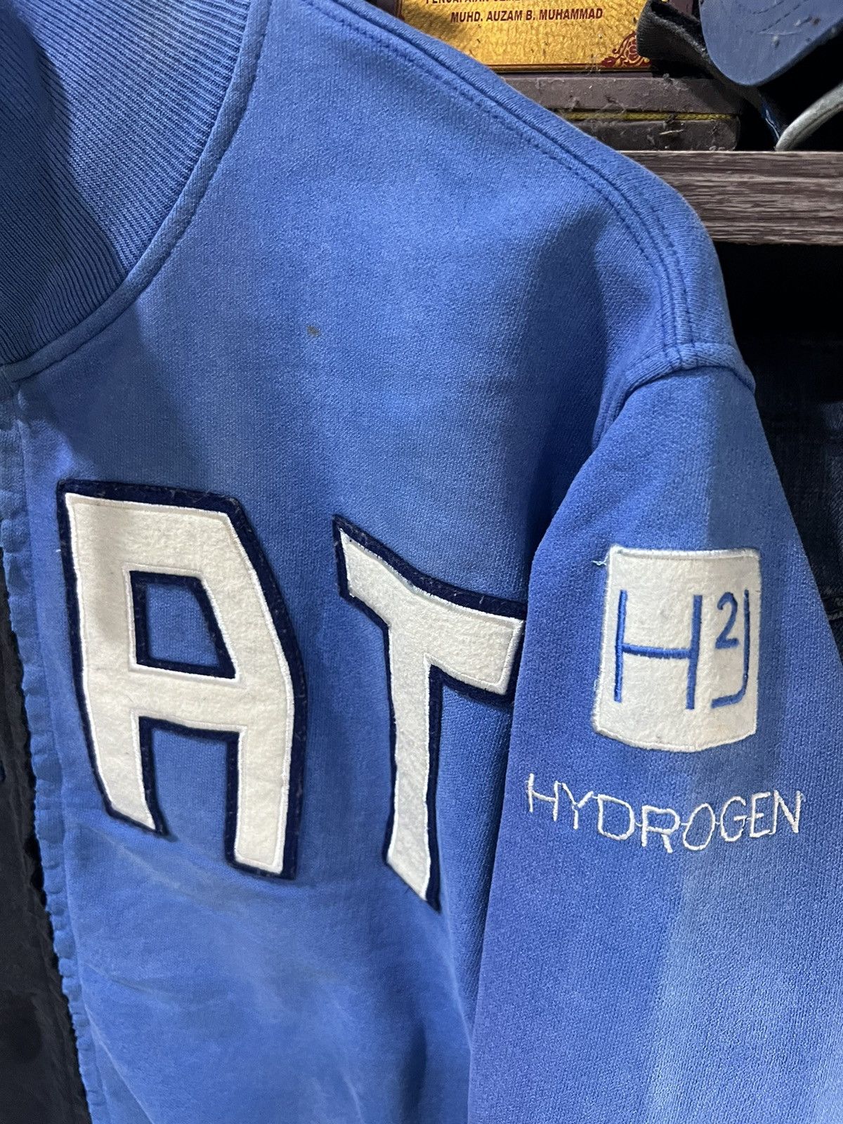 HYDROGEN 🔥Hydrogen FIAT Zipper Jacket Size US L / EU 52-54 / 3 - 6 Thumbnail