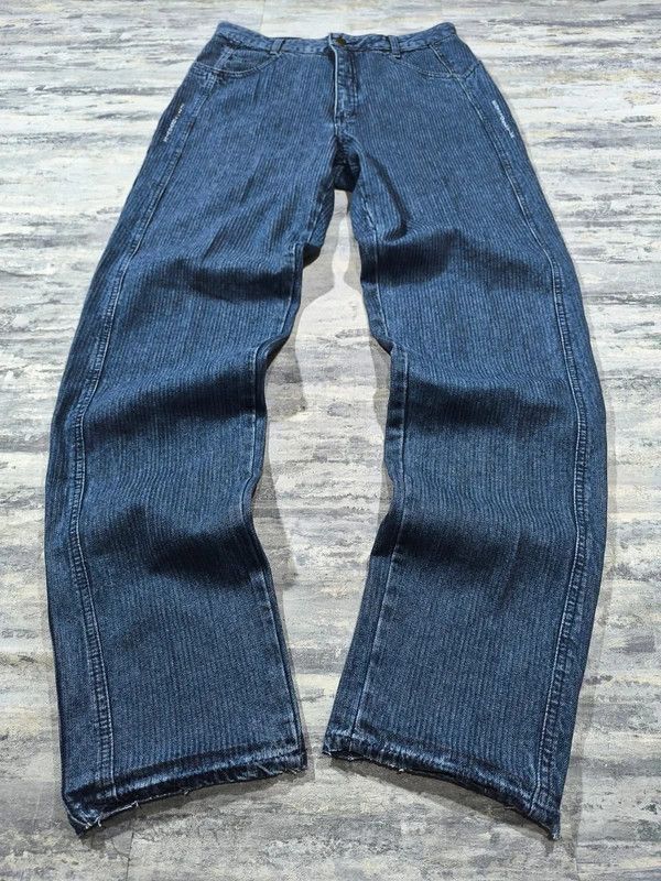 Edwin Edwin "Broken Slim" Made in japan Jeans Very Rare 80s 90s Size US 31 - 1 Thumbnail