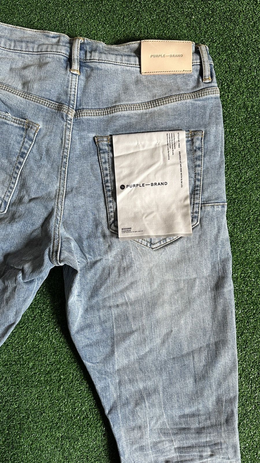 Purple Brand Purple Brand P002 Light Indigo Jeans Size US 32 / EU 48 - 2 Thumbnail