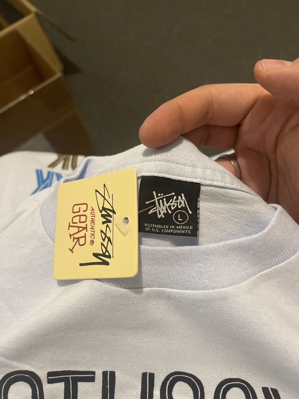 Stussy Stussy World Tour Tee Size US L / EU 52-54 / 3 - 3 Thumbnail