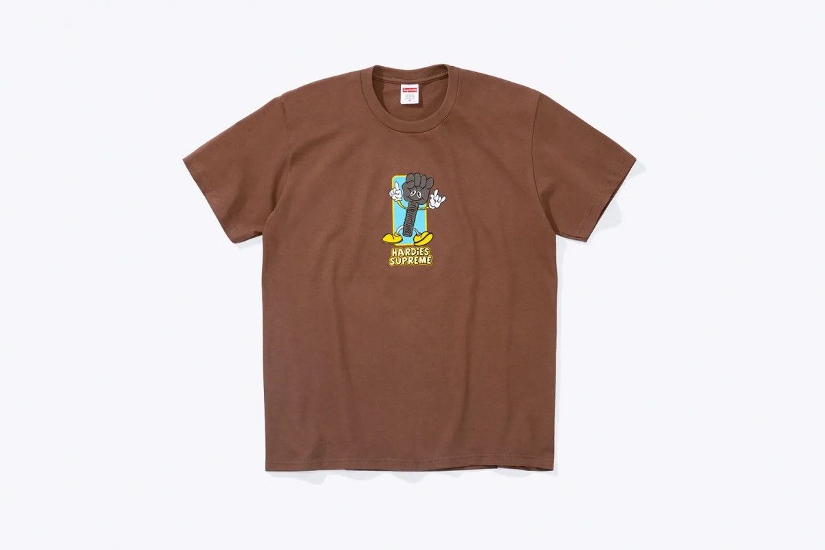 Supreme Supreme hardies bolt tee Size US M / EU 48-50 / 2 - 1 Thumbnail