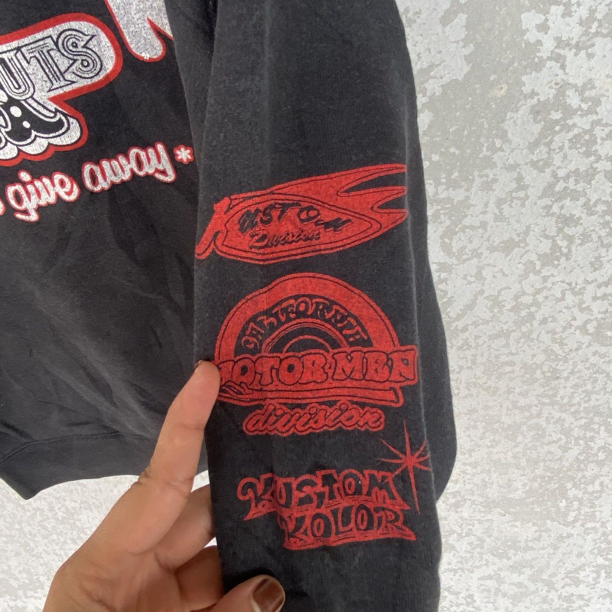 Other Vintage Superstar Nuts Big Printed Crewneck Sweatshirt Black Size US S / EU 44-46 / 1 - 5 Thumbnail