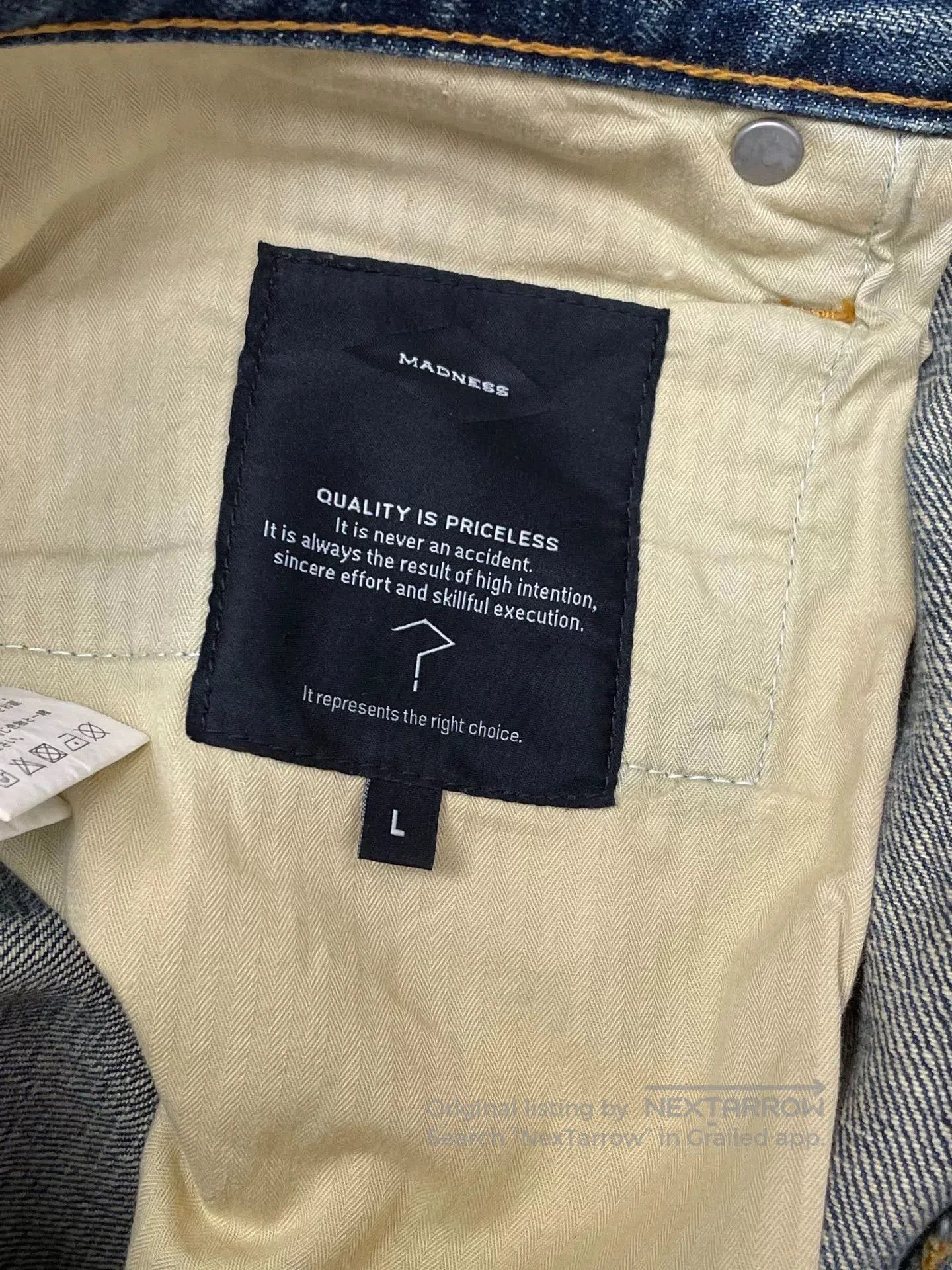 Madness Madness 17FW Oil Washed Distressed Jeans. Size US 34 / EU 50 - 4 Thumbnail