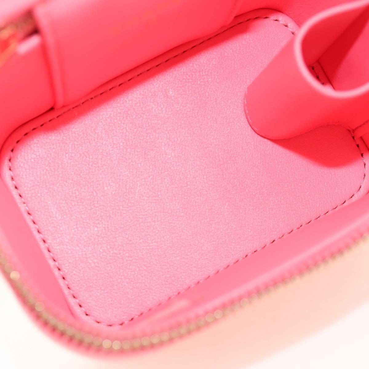 Chanel Chanel Lambskin Leather Chain Vanity Shoulder Bag Pink Size ONE SIZE - 7 Thumbnail