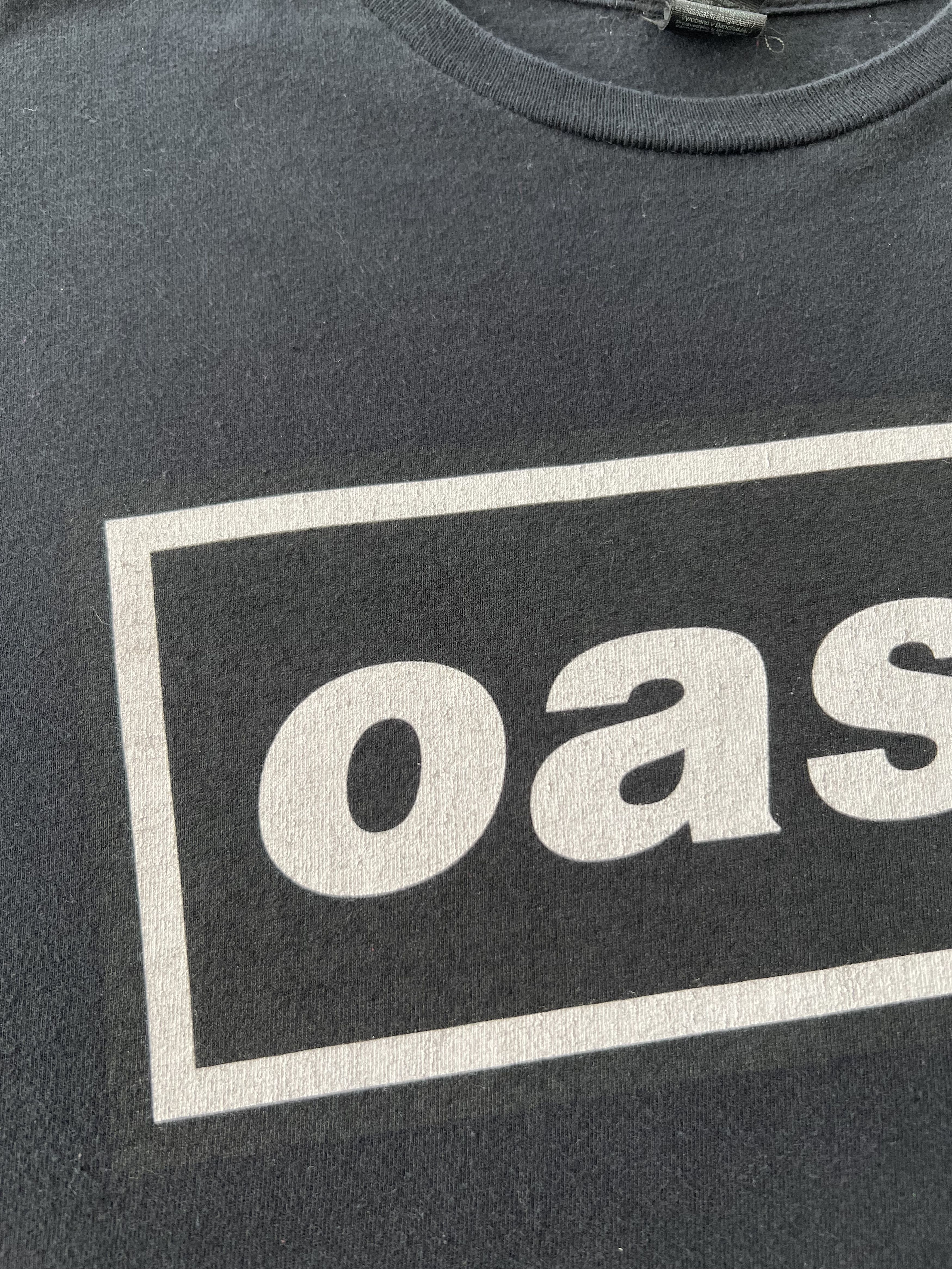 Band Tees Vintage 2022 Oasis Britpop Black T-shirt Size US M / EU 48-50 / 2 - 4 Thumbnail